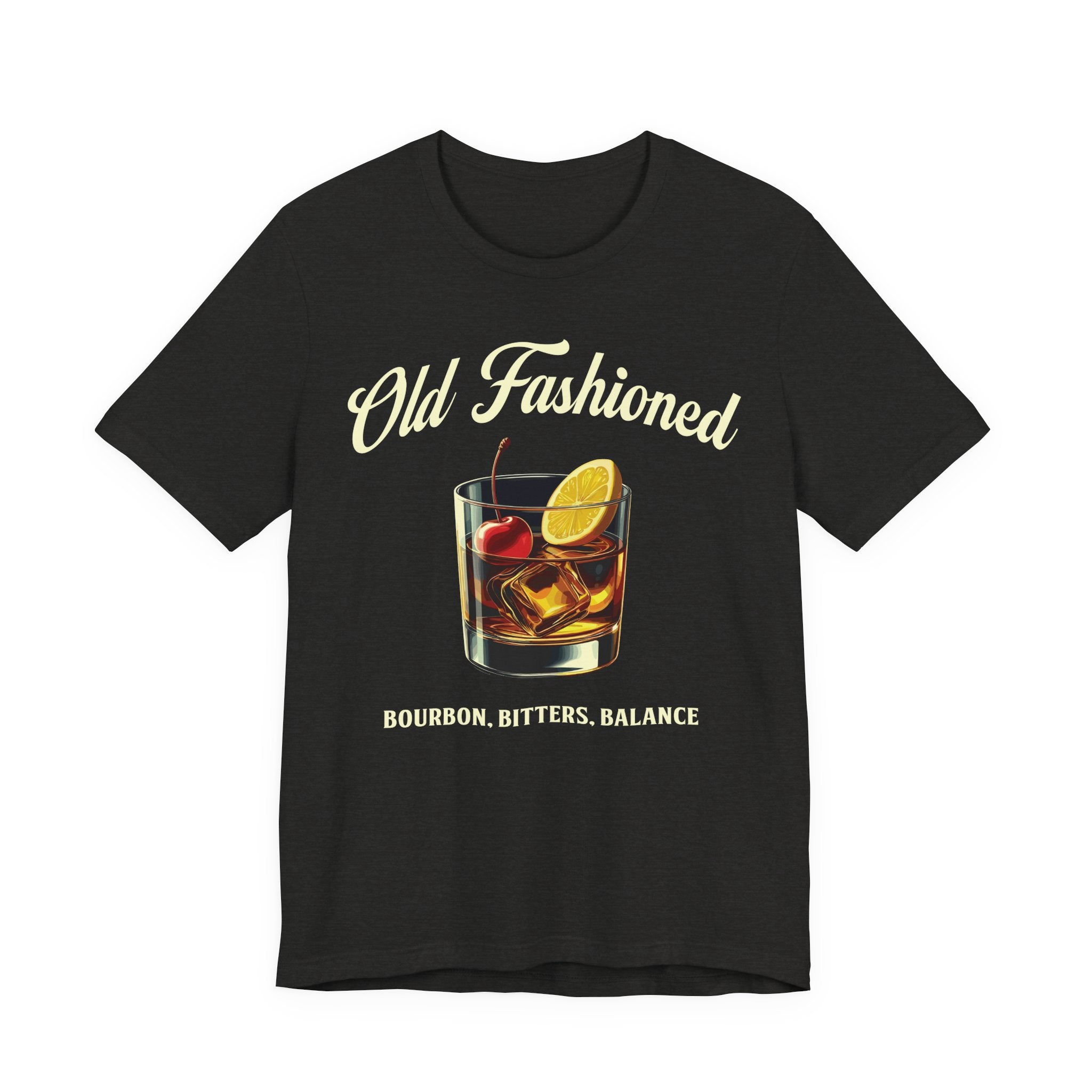 Old Fashioned - Bourbon, Bitters, Balance Premium CrewneckTee
