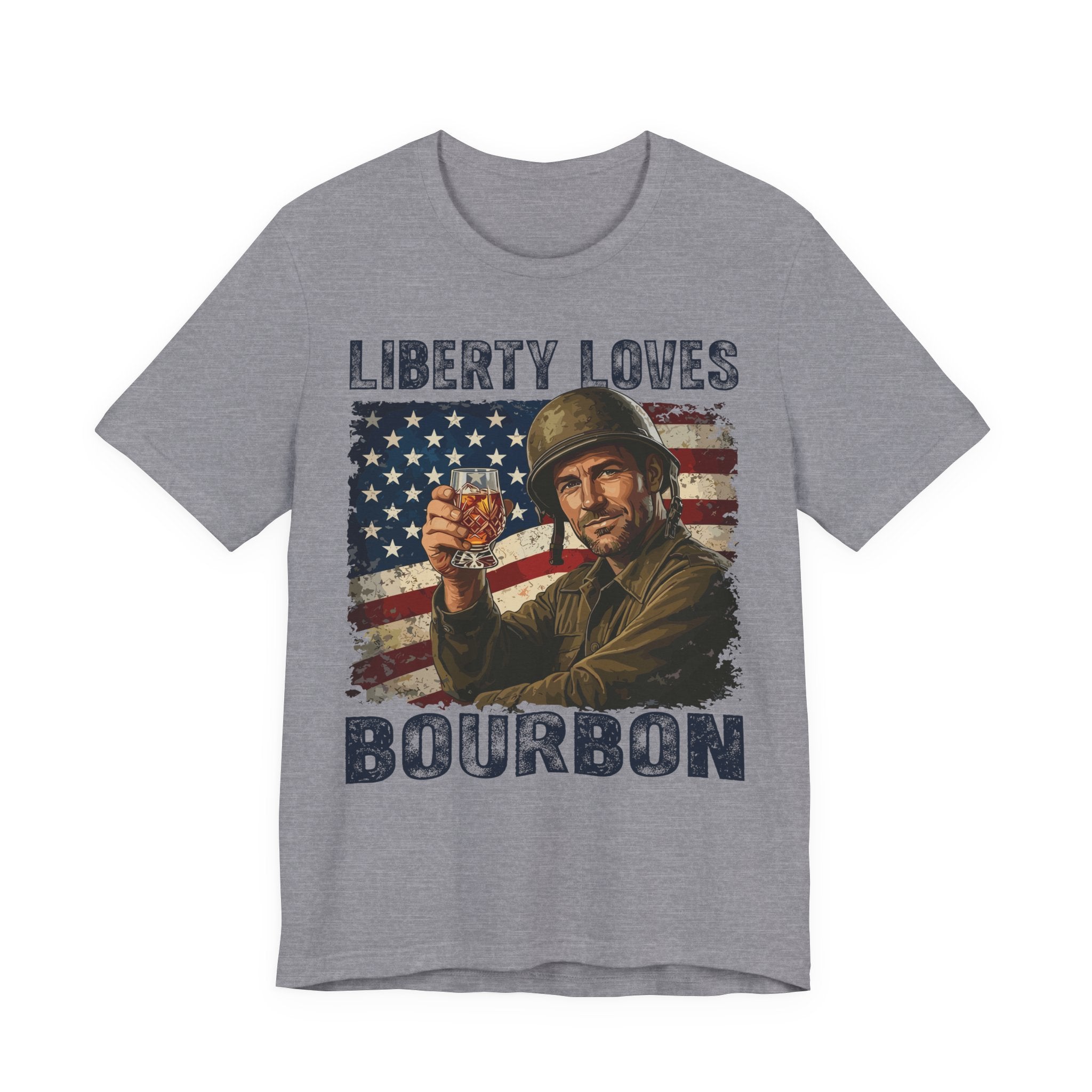 Liberty Loves Bourbon – Premium Tee