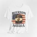 Bourbon Built America Premium CrewneckTee