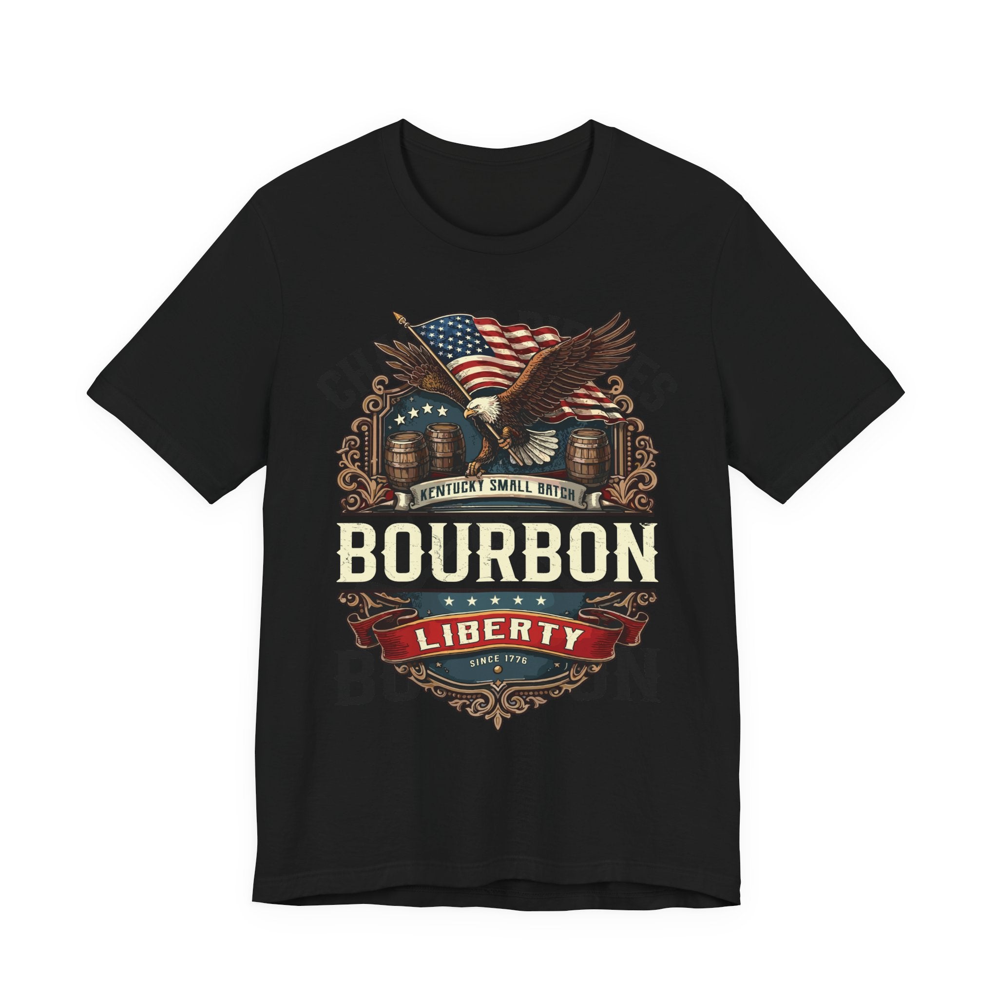 Kentucky Small Batch Bourbon – Liberty Since 1776 Premium Tee