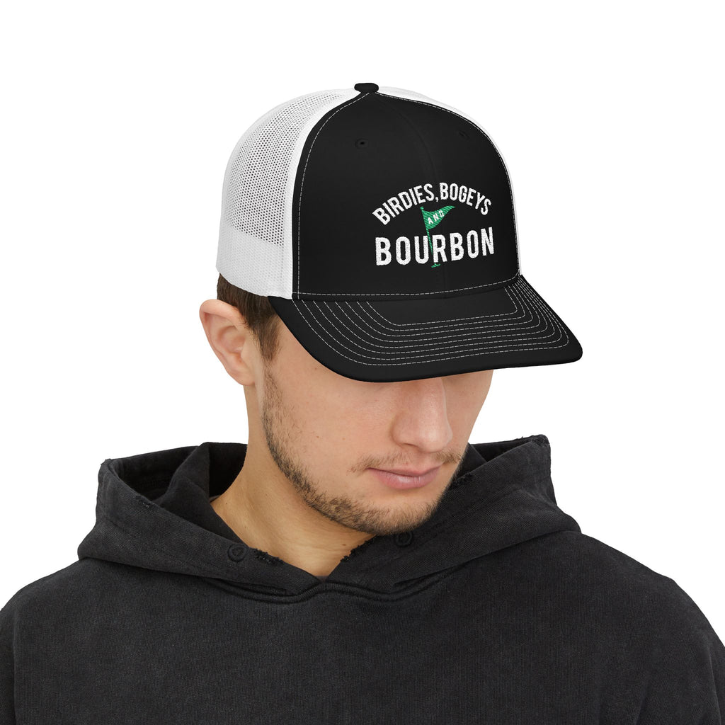 Birdies, Bogeys, and Bourbon Richardson 112 Premium Snapback Hat