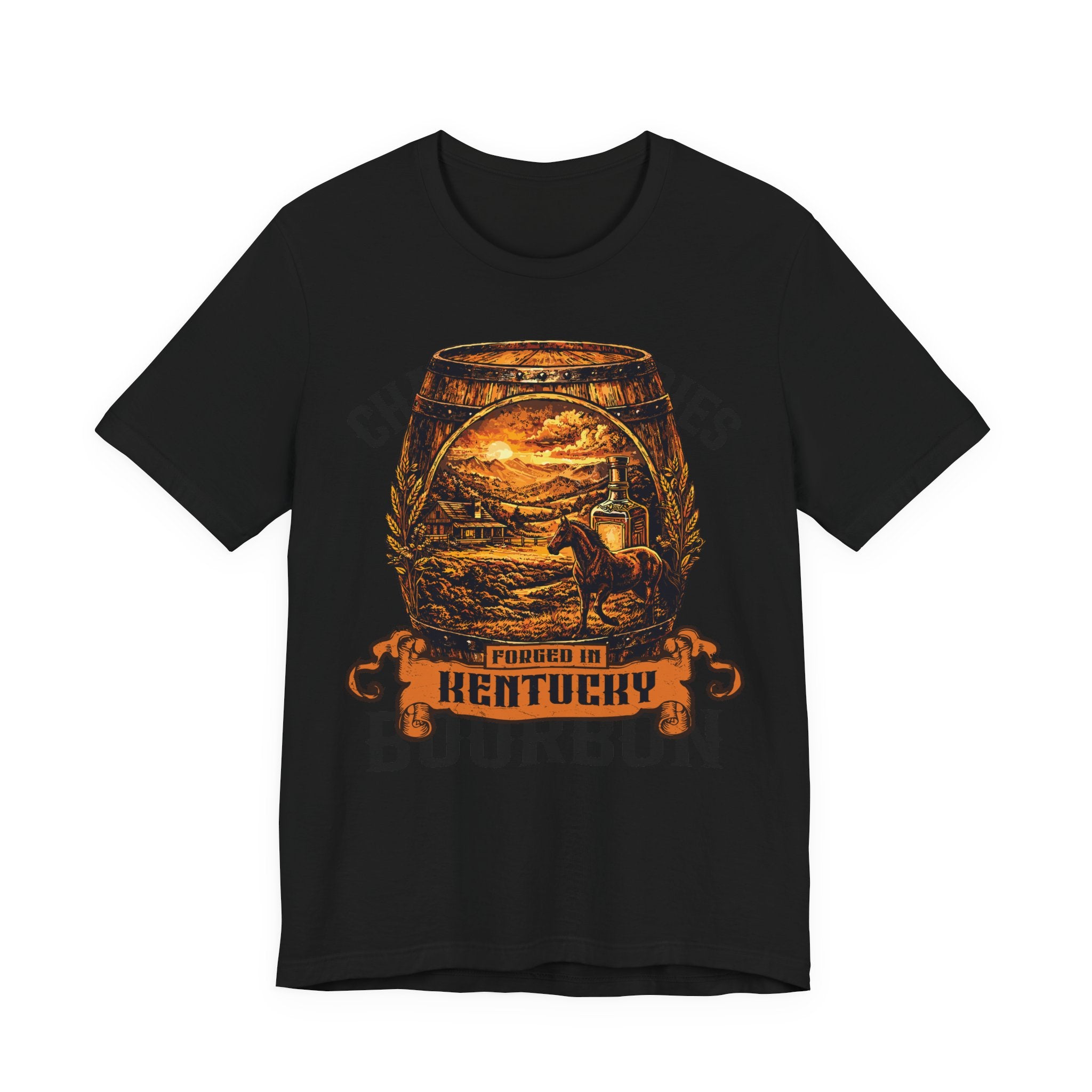 Forged in Kentucky – Premium Bourbon Tee