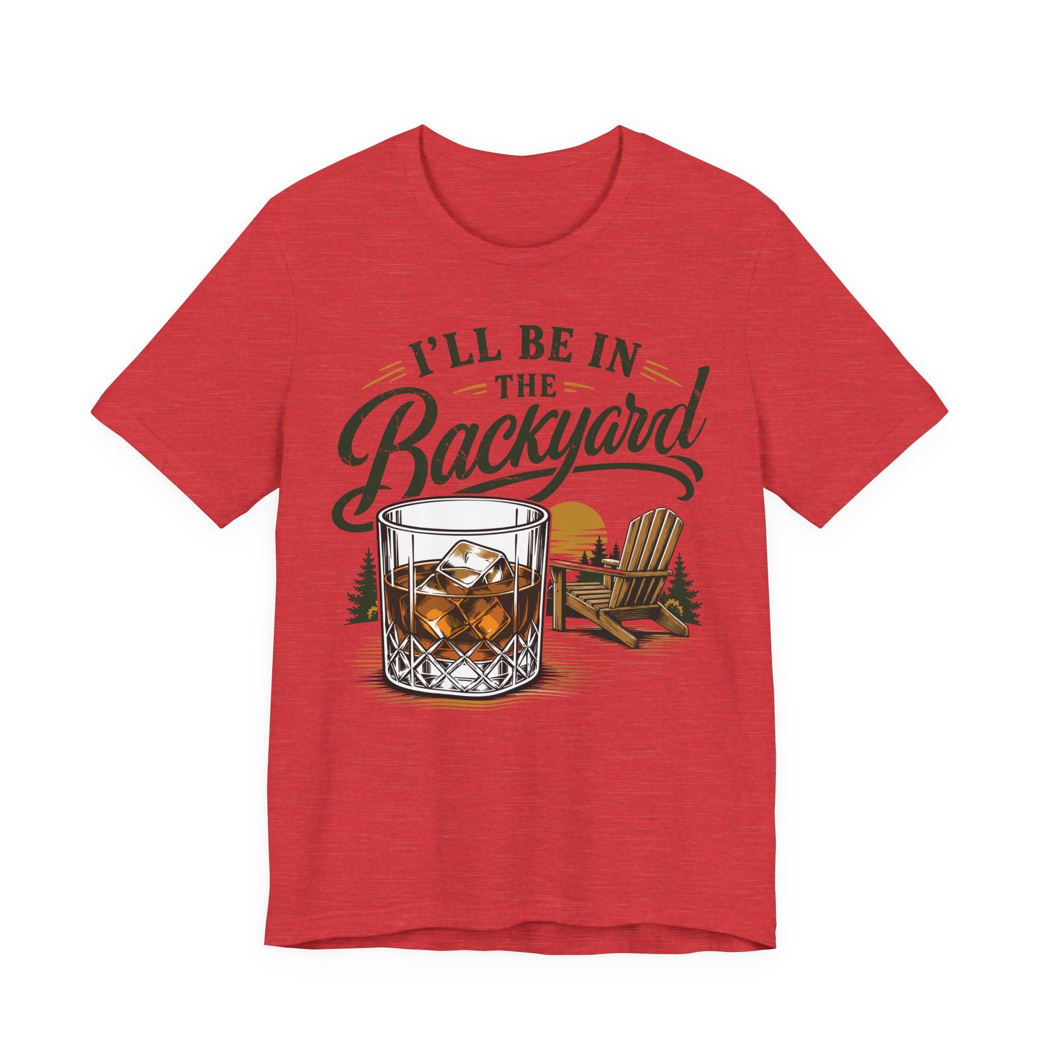 I'll Be in the Backyard Premium Tee