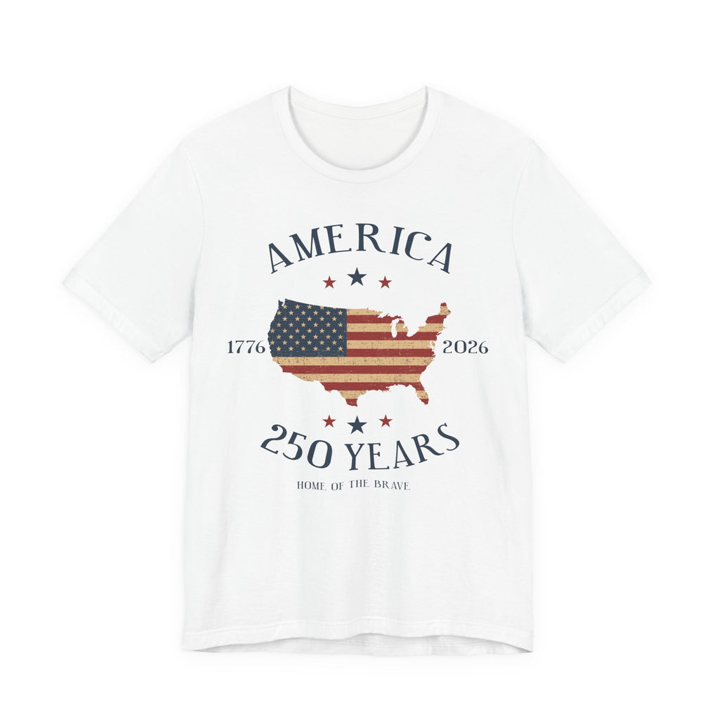 America – 250 Years, Home of the Brave Tee