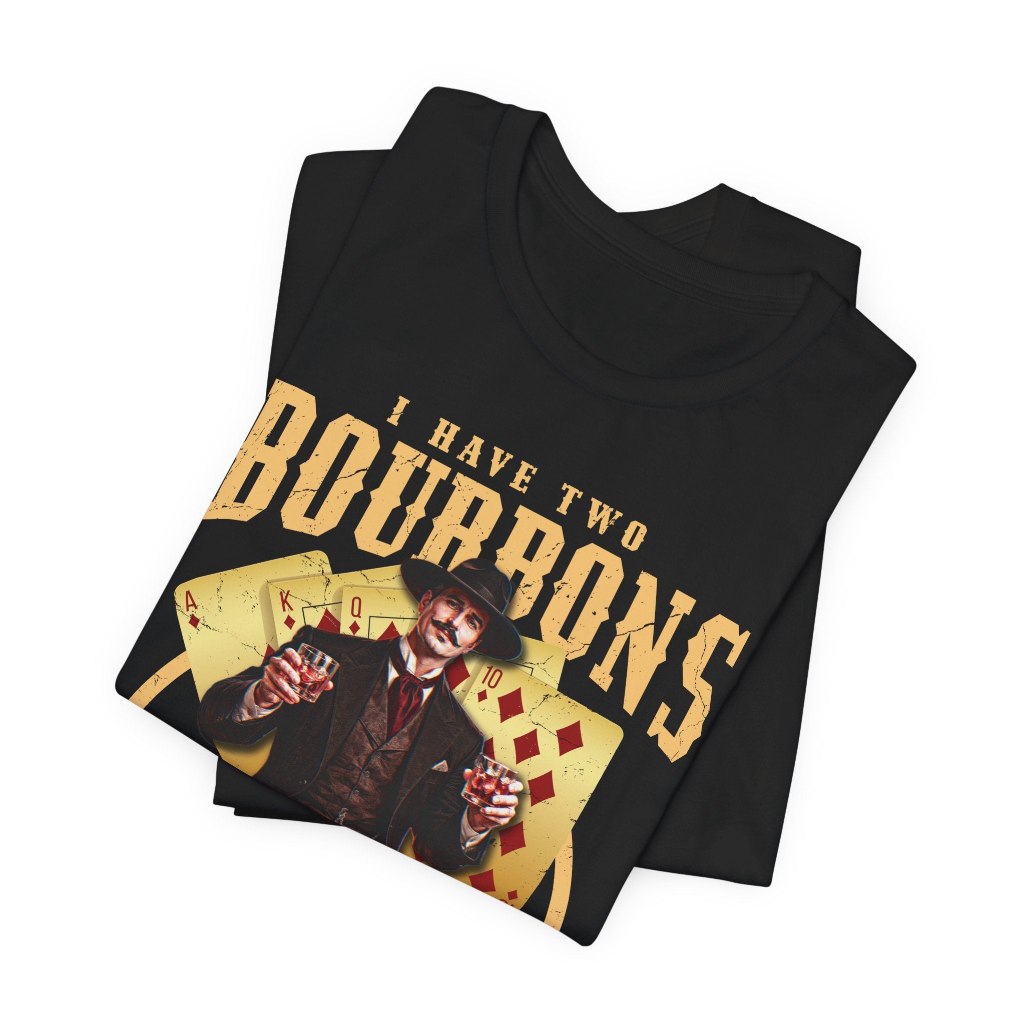 Doc Holiday Two Bourbons Premium Tee
