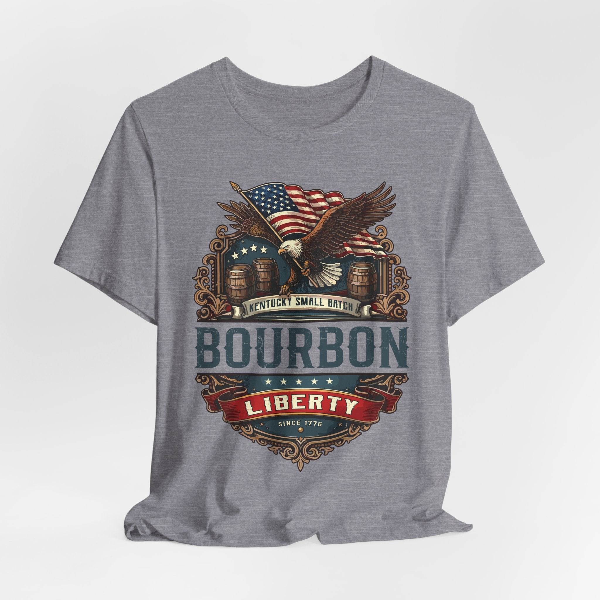 Kentucky Small Batch Bourbon – Liberty Since 1776 Premium Tee