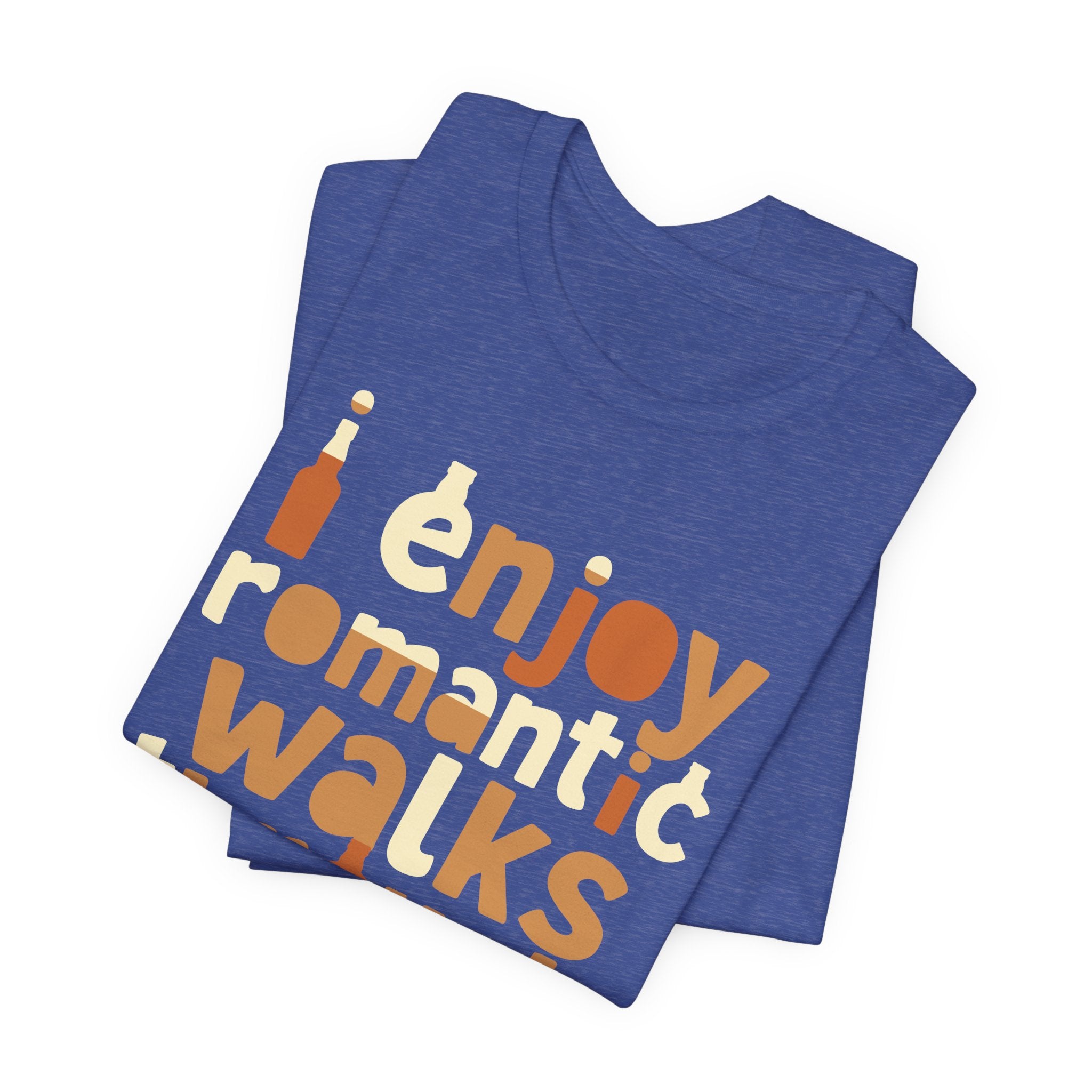 I Enjoy Romantic Walks Premium CrewneckTee