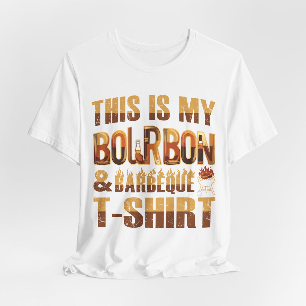 This is My Bourbon & Barbeque Premium CrewneckTee