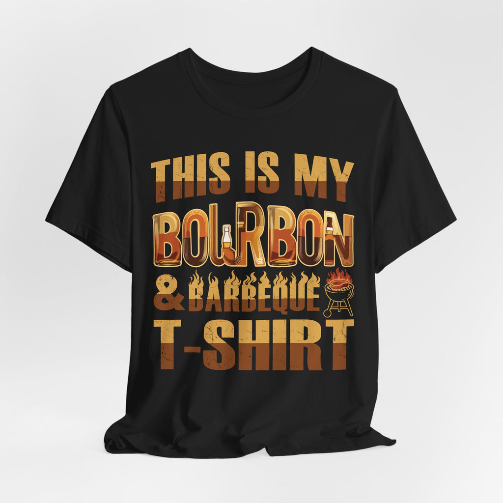 This is My Bourbon & Barbeque Premium CrewneckTee