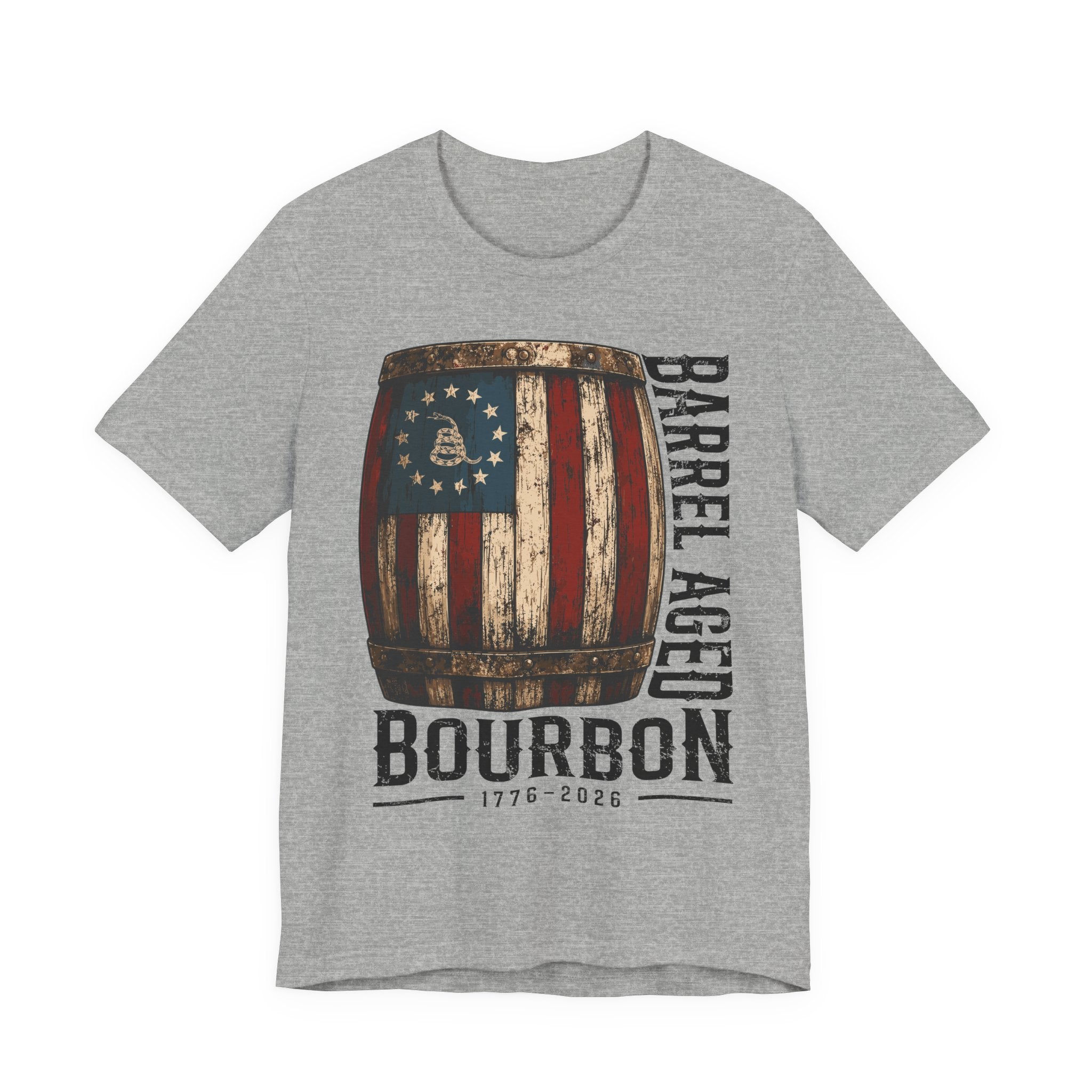 Barrel Aged Bourbon – 1776–2026 Tee