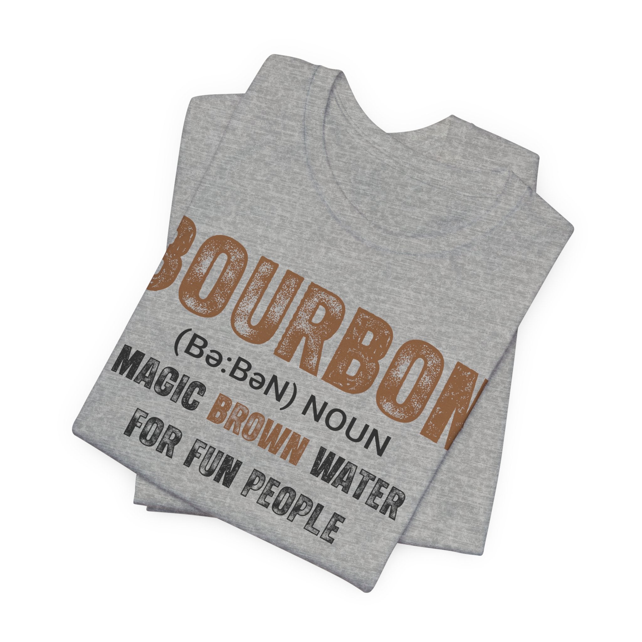 Bourbon: Magic Brown Water For Fun People Premium CrewneckTee