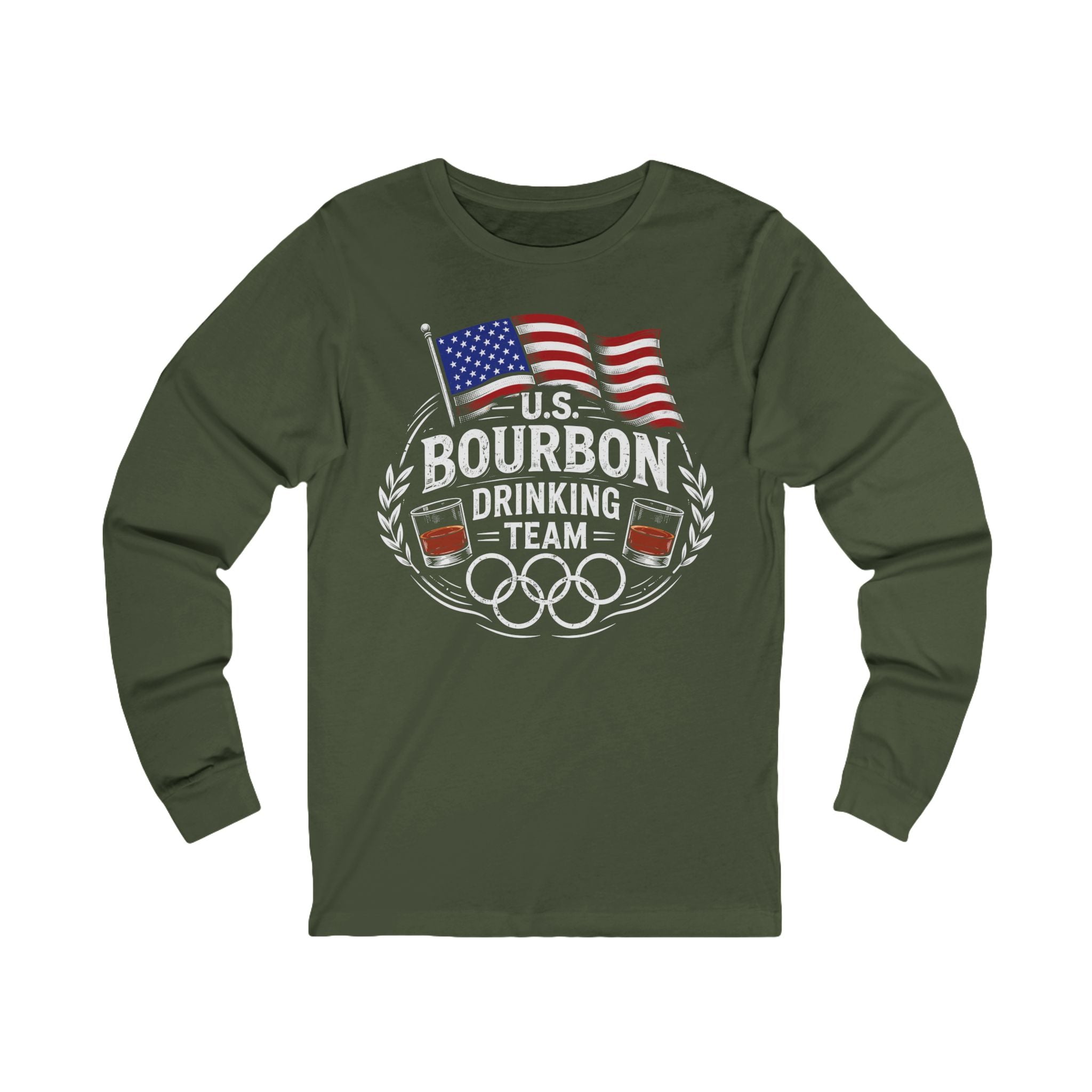 U.S. Bourbon Drinking Team Premium Long Sleeve Tee