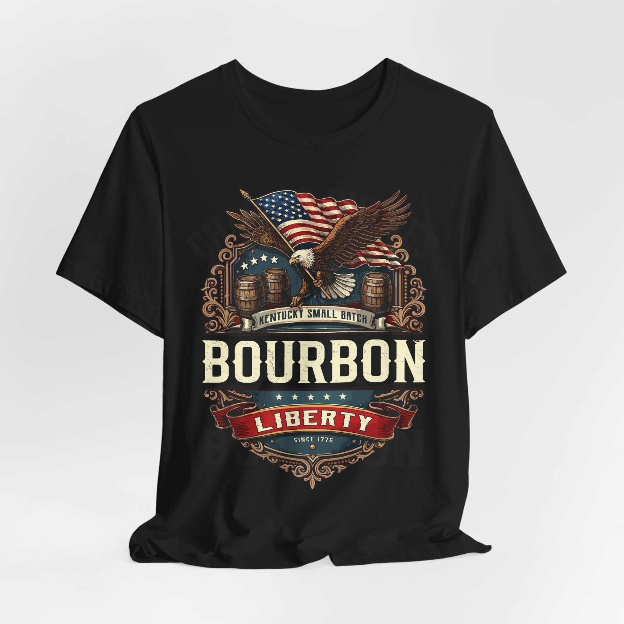 Kentucky Small Batch Bourbon – Liberty Since 1776 Premium Tee