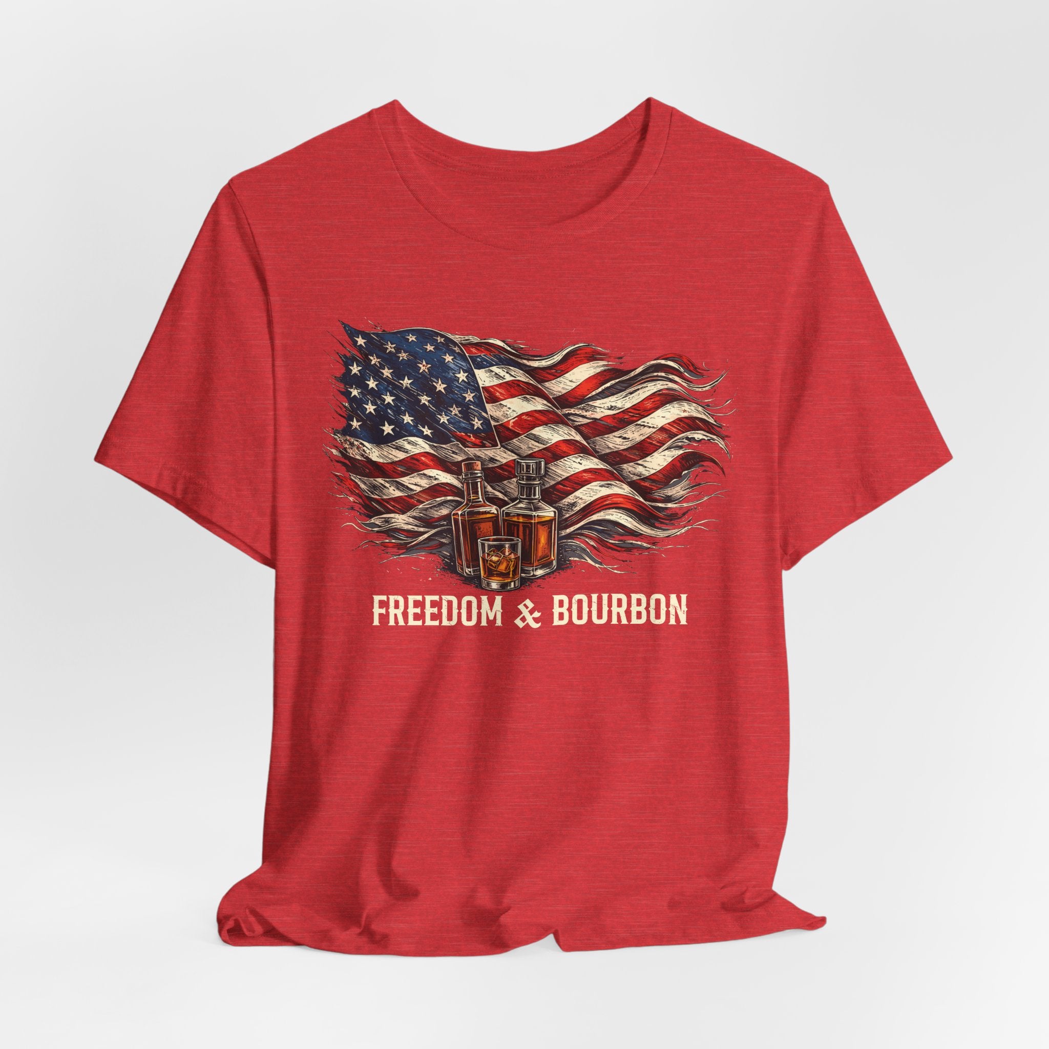 Freedom & Bourbon – Premium Tee