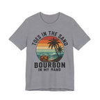 Toes in the Sand, Bourbon in My Hand Tee