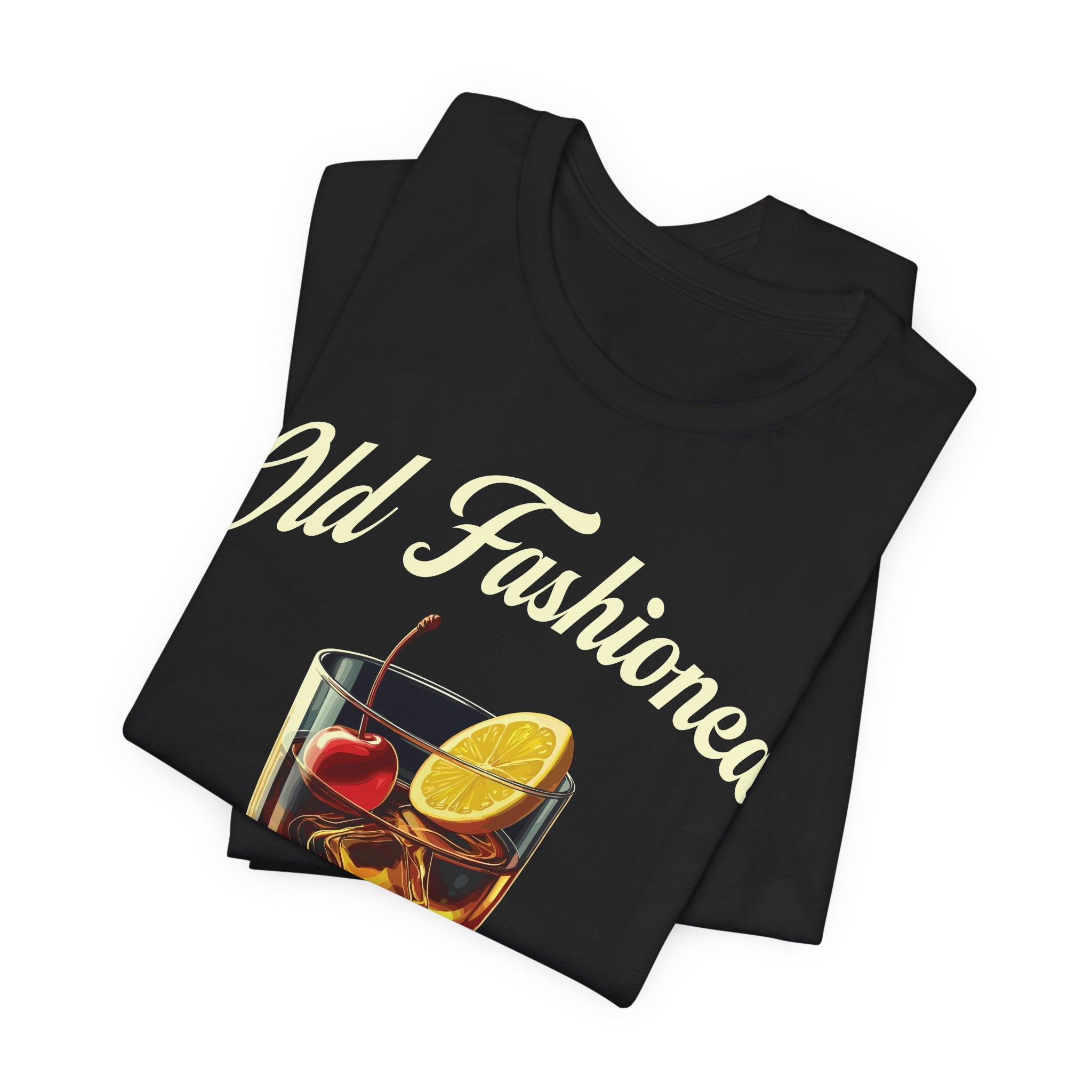 Old Fashioned - Bourbon, Bitters, Balance Premium CrewneckTee