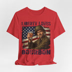 Liberty Loves Bourbon – Premium Tee