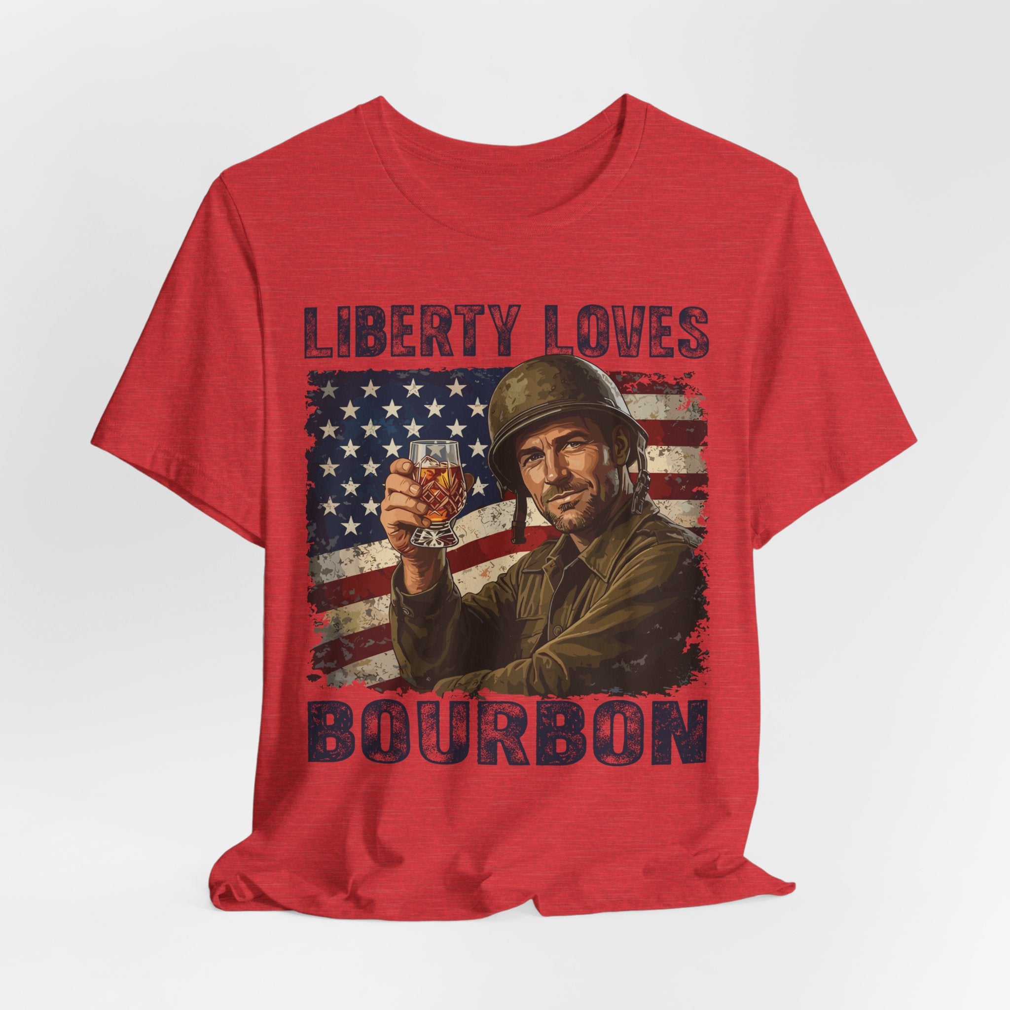 Liberty Loves Bourbon – Premium Tee