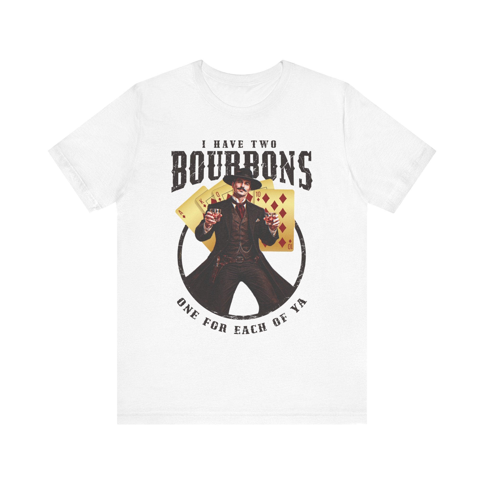 Doc Holiday Two Bourbons Premium Tee