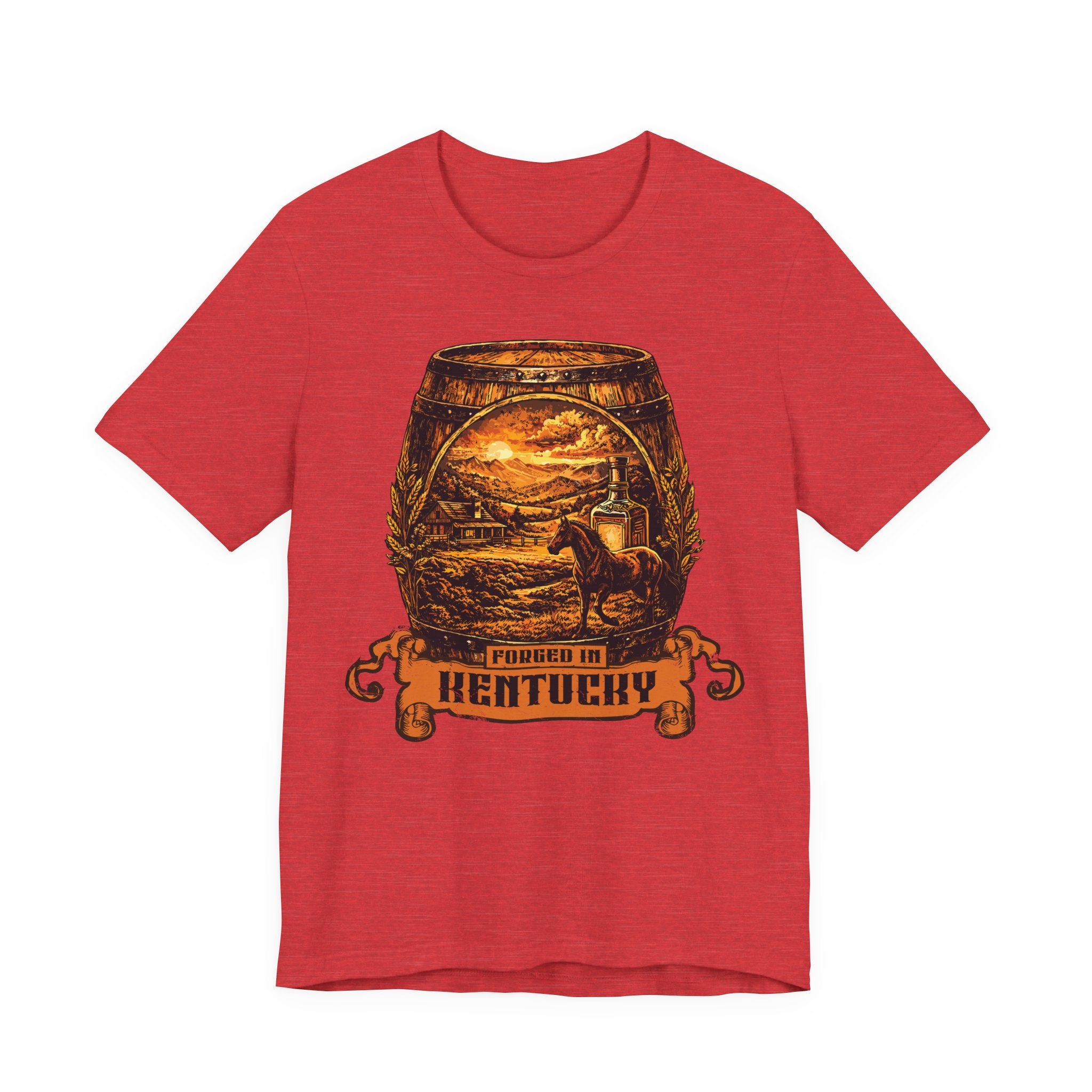 Forged in Kentucky – Premium Bourbon Tee