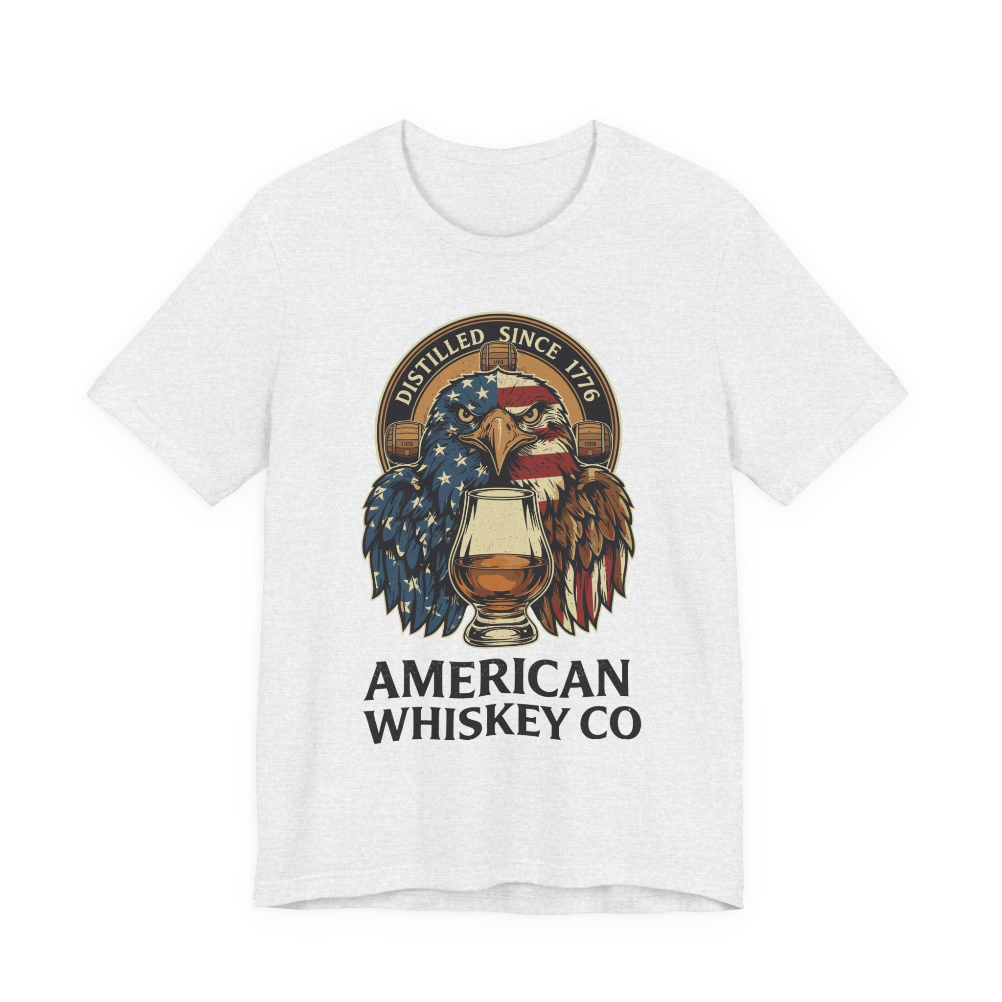 American Whiskey Co. Premium CrewneckTee