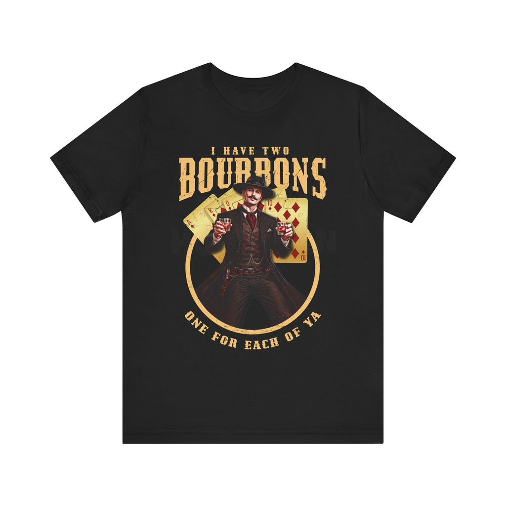 Doc Holiday Two Bourbons Premium Tee
