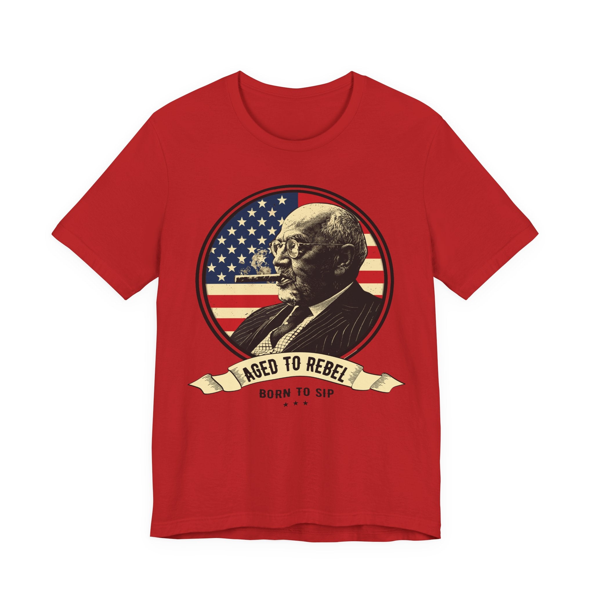 Aged to Rebel Premium CrewneckTee