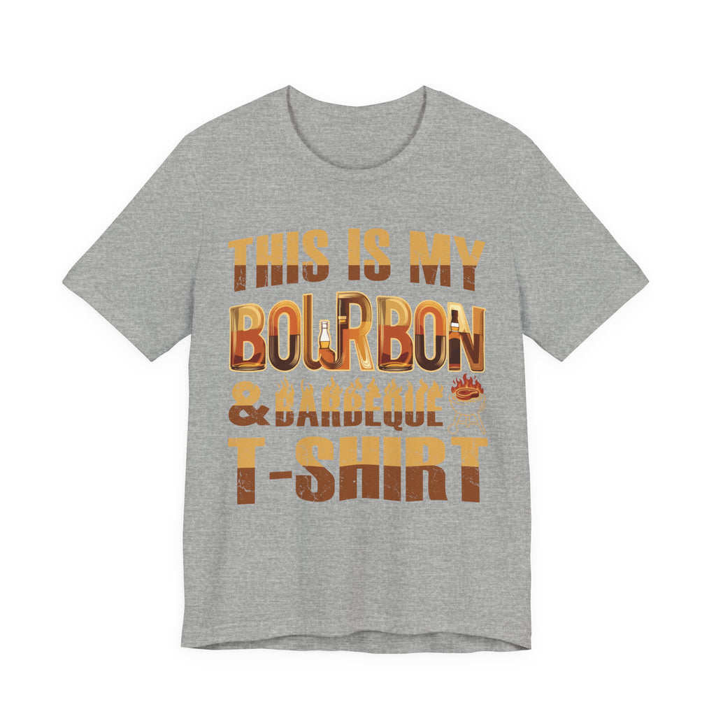 This is My Bourbon & Barbeque Premium CrewneckTee