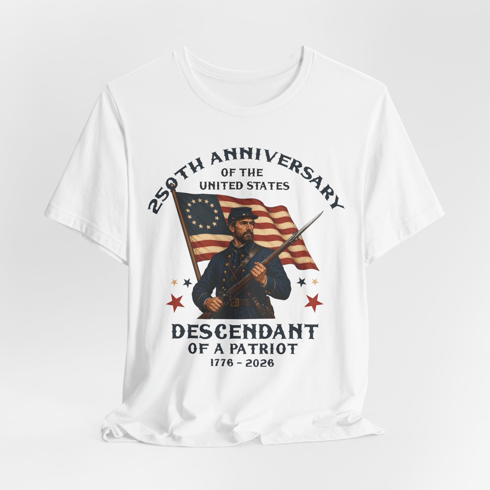 250th Anniversary – Descendant of a Patriot Tee