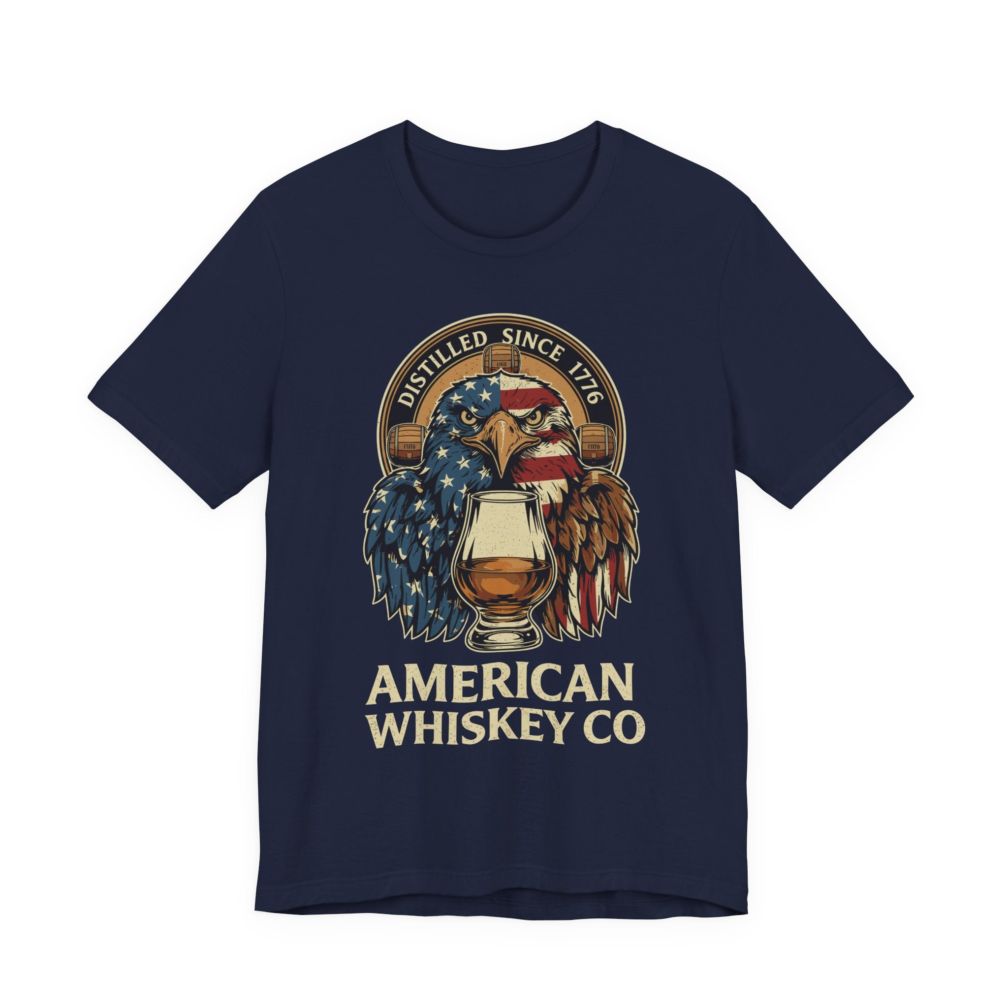 American Whiskey Co. Premium CrewneckTee