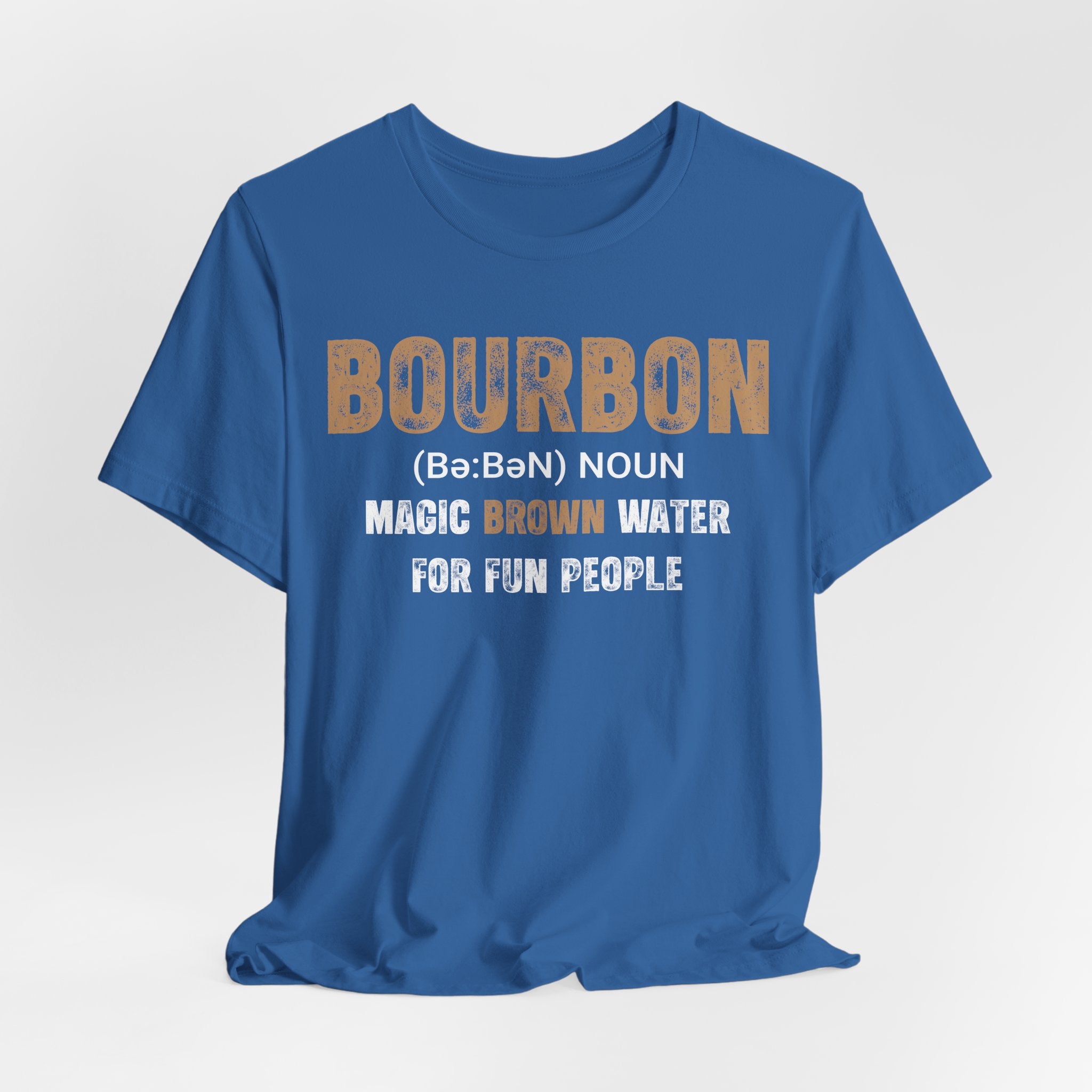 Bourbon: Magic Brown Water For Fun People Premium CrewneckTee