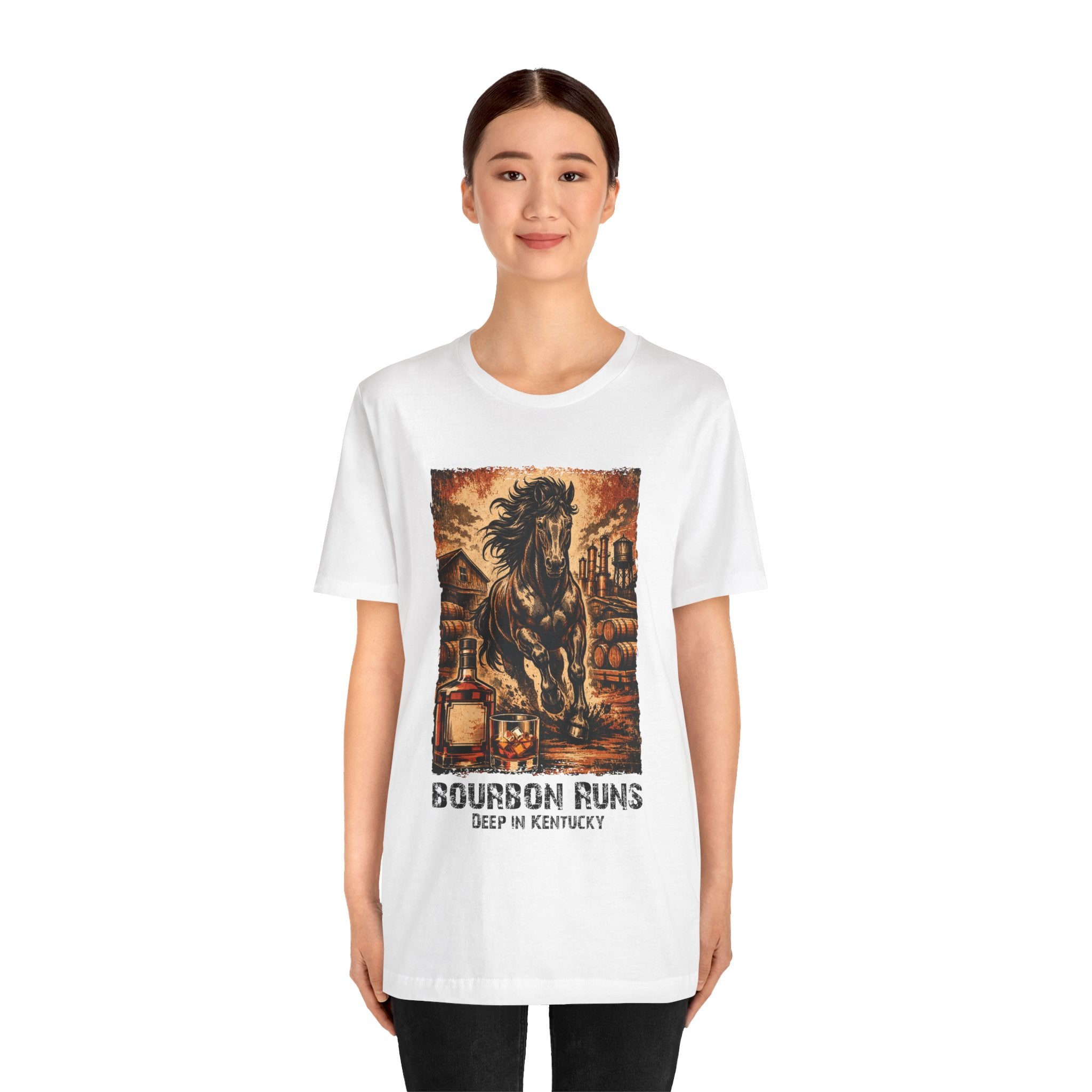 Bourbon Runs Deep in Kentucky Premium Tee