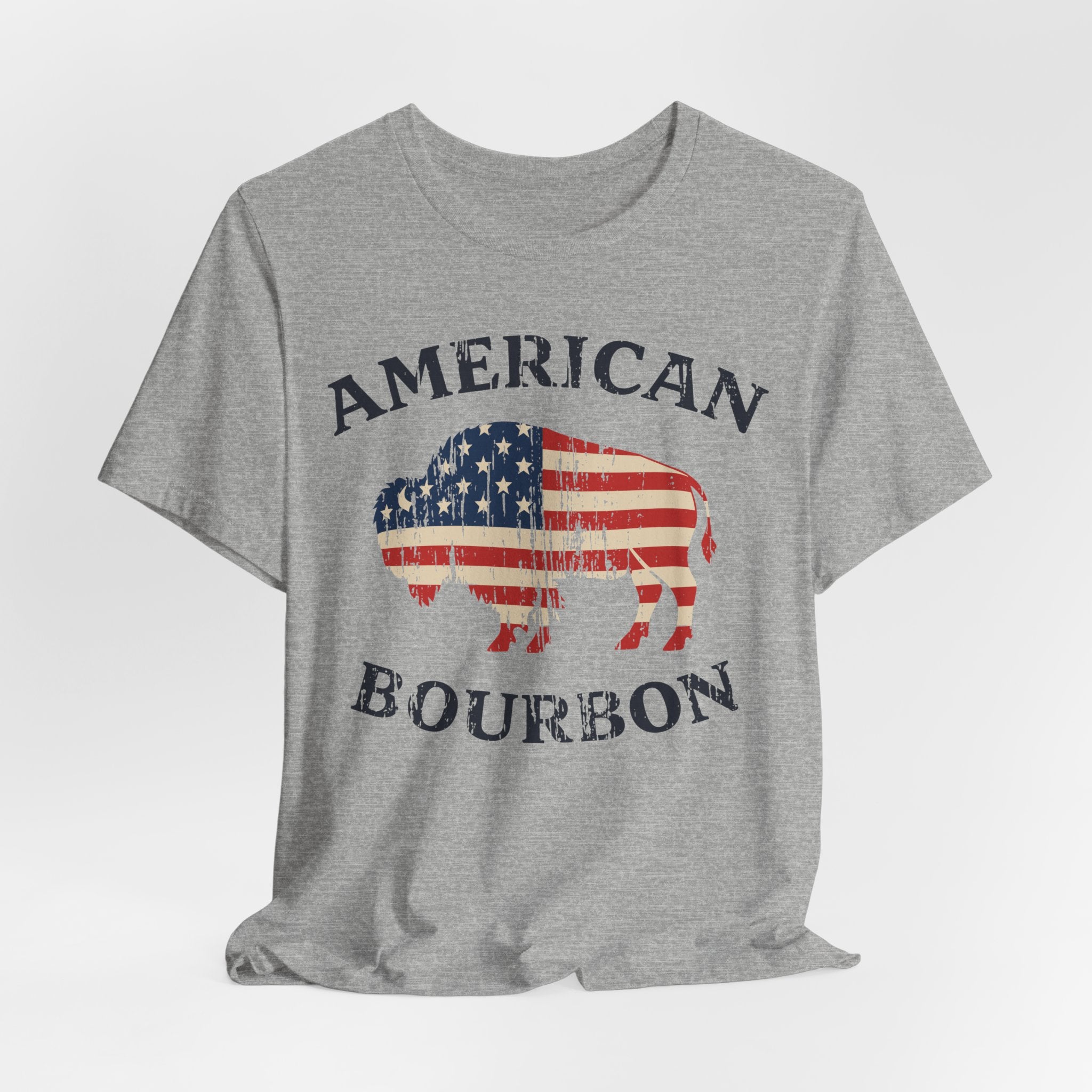 American Bourbon Buffalo Premium CrewneckTee