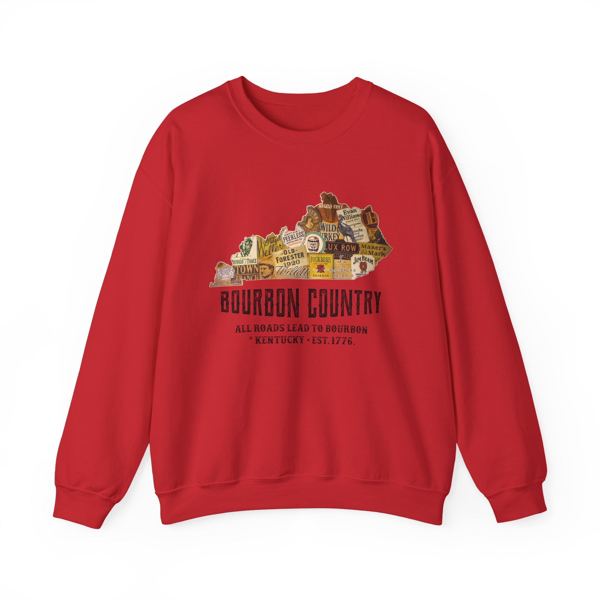 All Road lead to Bourbon Premium Sweathshirt