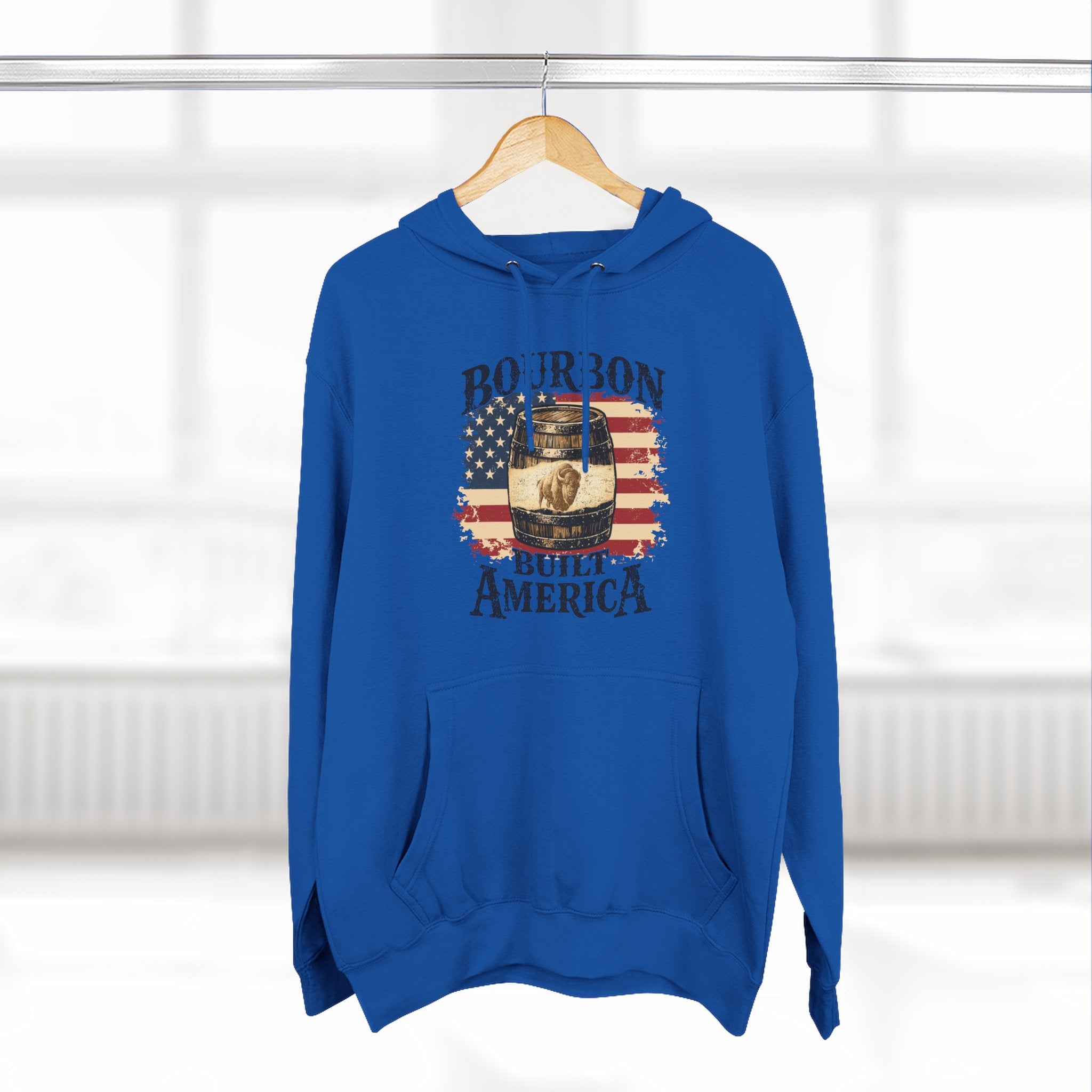 Bourbon Built America Premium Hoodie