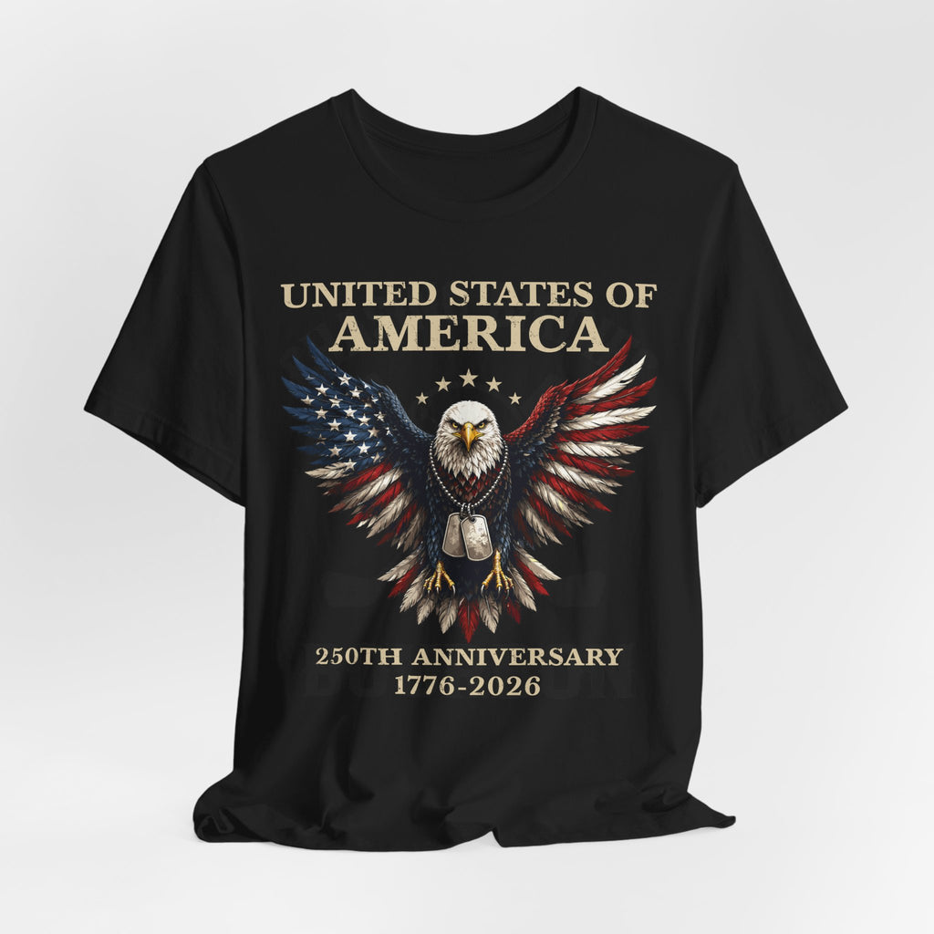 United States of America military Tags– 250th Anniversary Tee