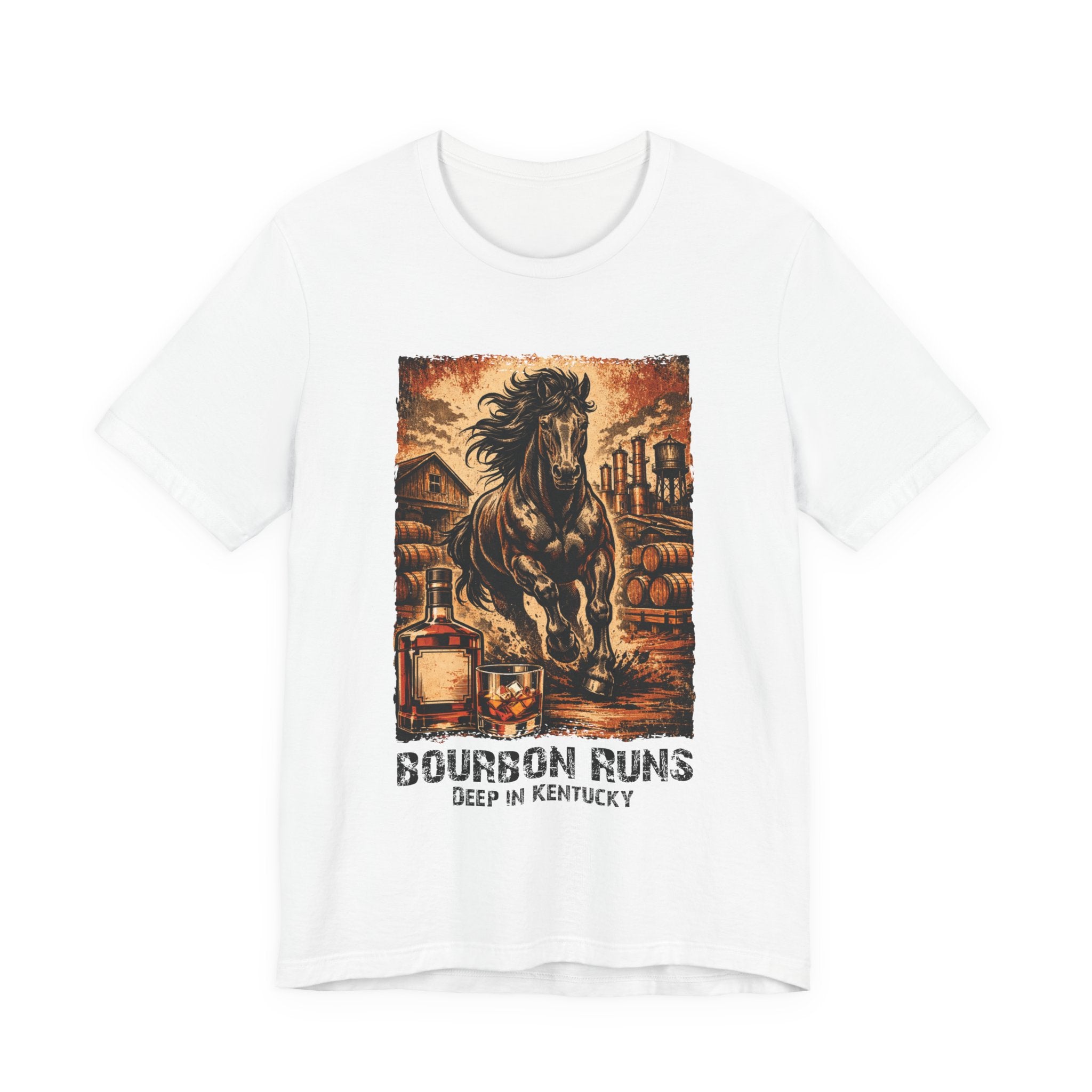Bourbon Runs Deep in Kentucky Premium Tee