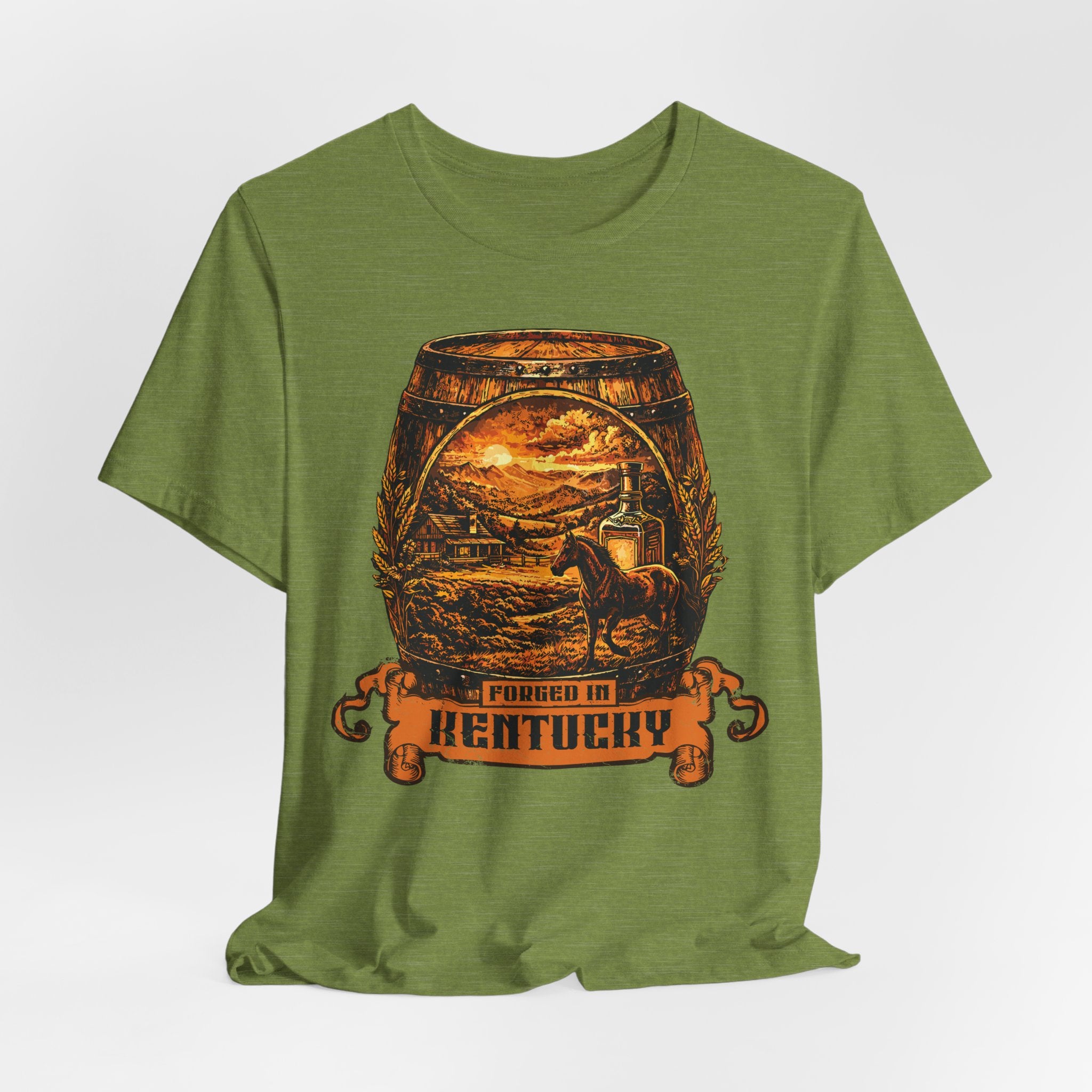 Forged in Kentucky – Premium Bourbon Tee