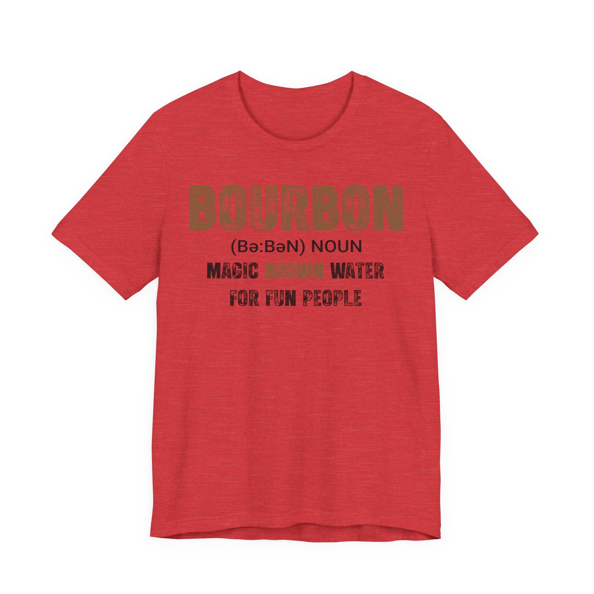 Bourbon: Magic Brown Water For Fun People Premium CrewneckTee