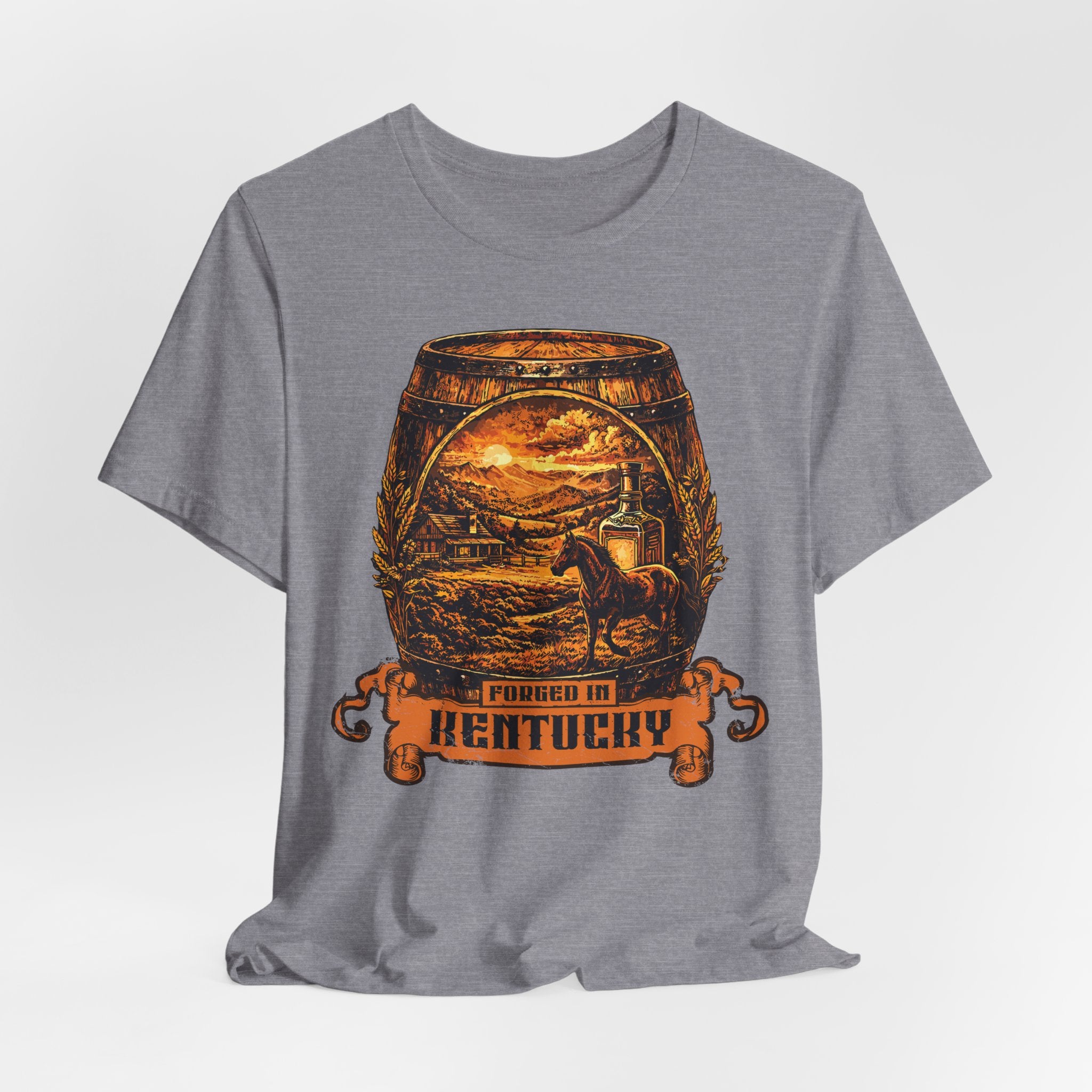 Forged in Kentucky – Premium Bourbon Tee