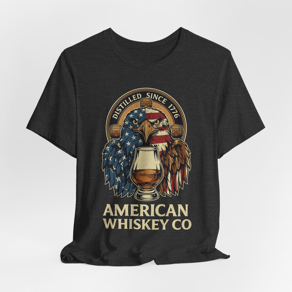 American Whiskey Co. Premium CrewneckTee
