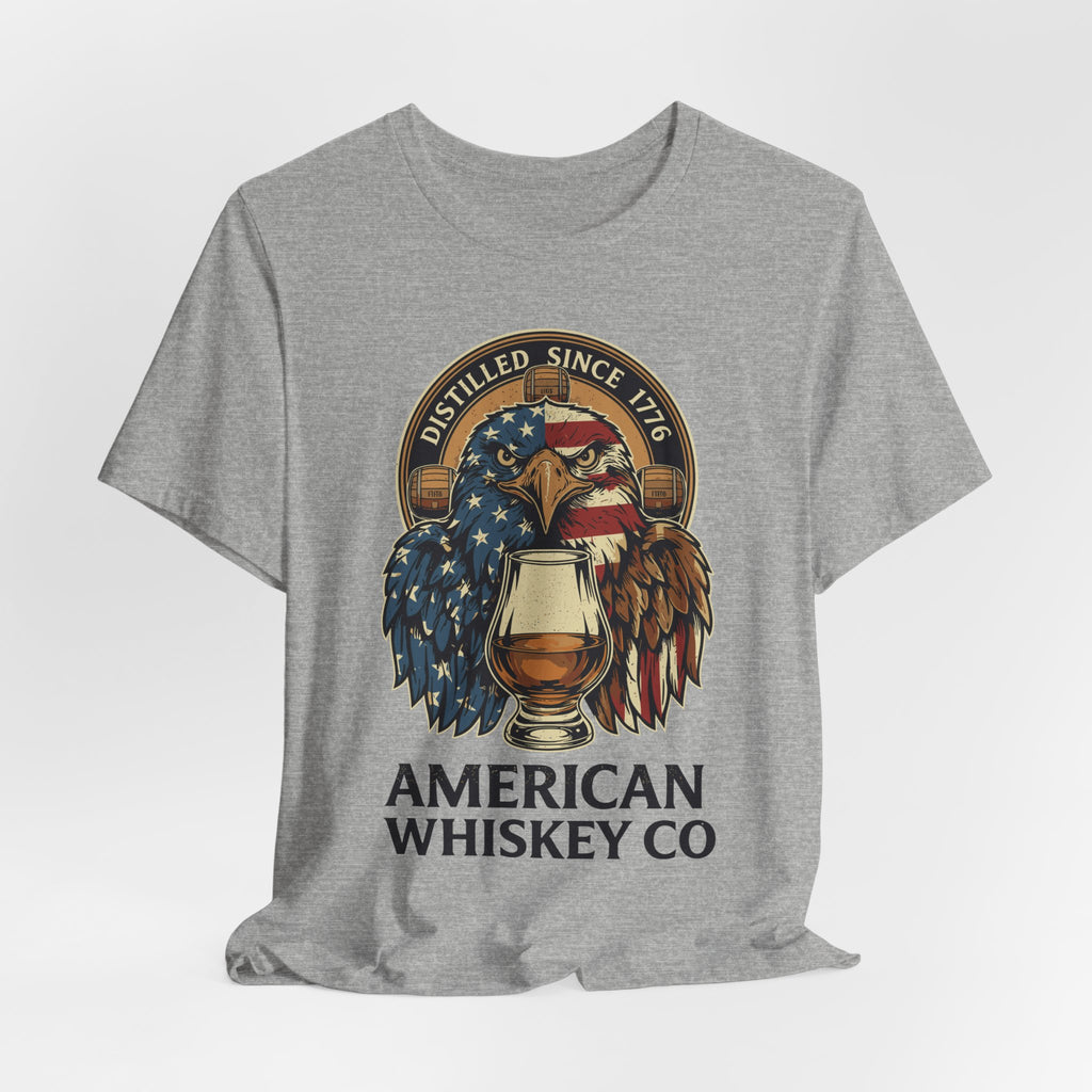 American Whiskey Co. Premium CrewneckTee