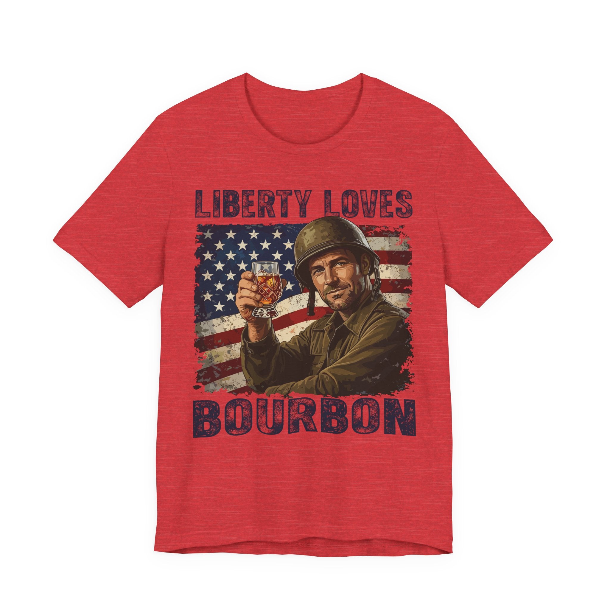 Liberty Loves Bourbon – Premium Tee