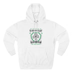 Being Irish Hoodie — "I Tried to Remain Silent" Shamrock St. Patrick's Day Pullover