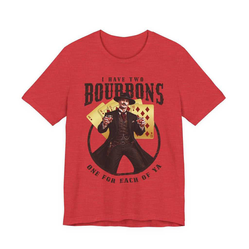 Doc Holiday Two Bourbons Premium Tee