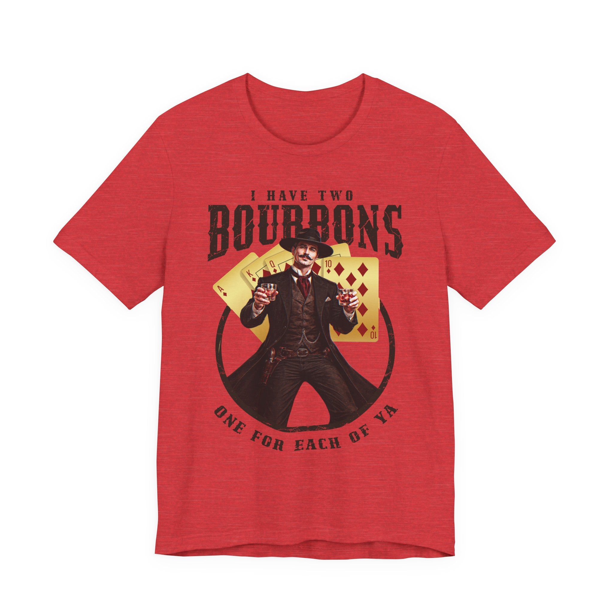 Doc Holiday Two Bourbons Premium Tee