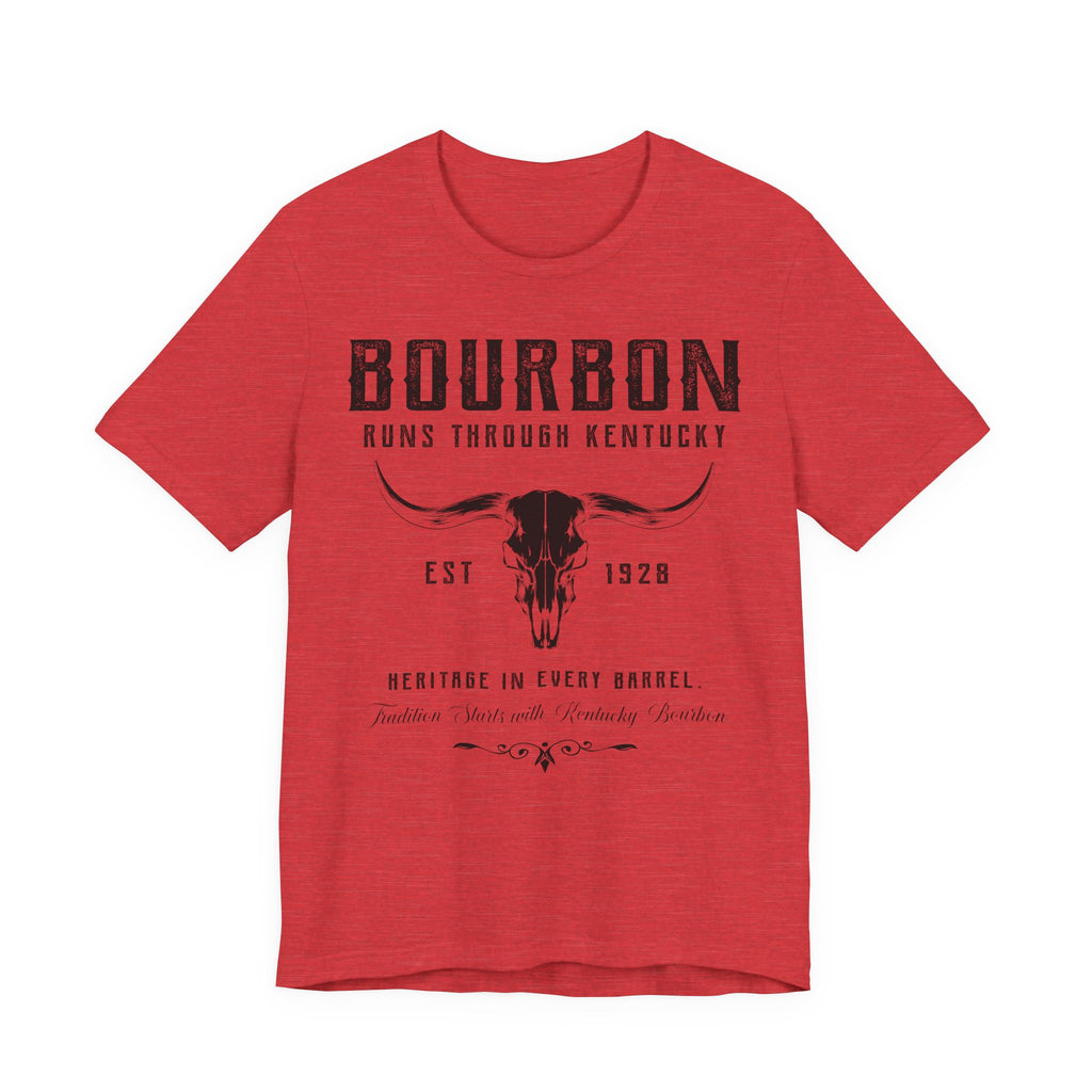 Bourbon Runs Through Kentucky Premium Tee