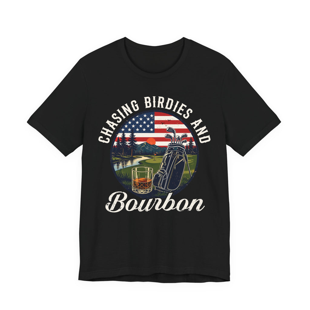 Chasing Birdies and Bourbon Vintage Tee