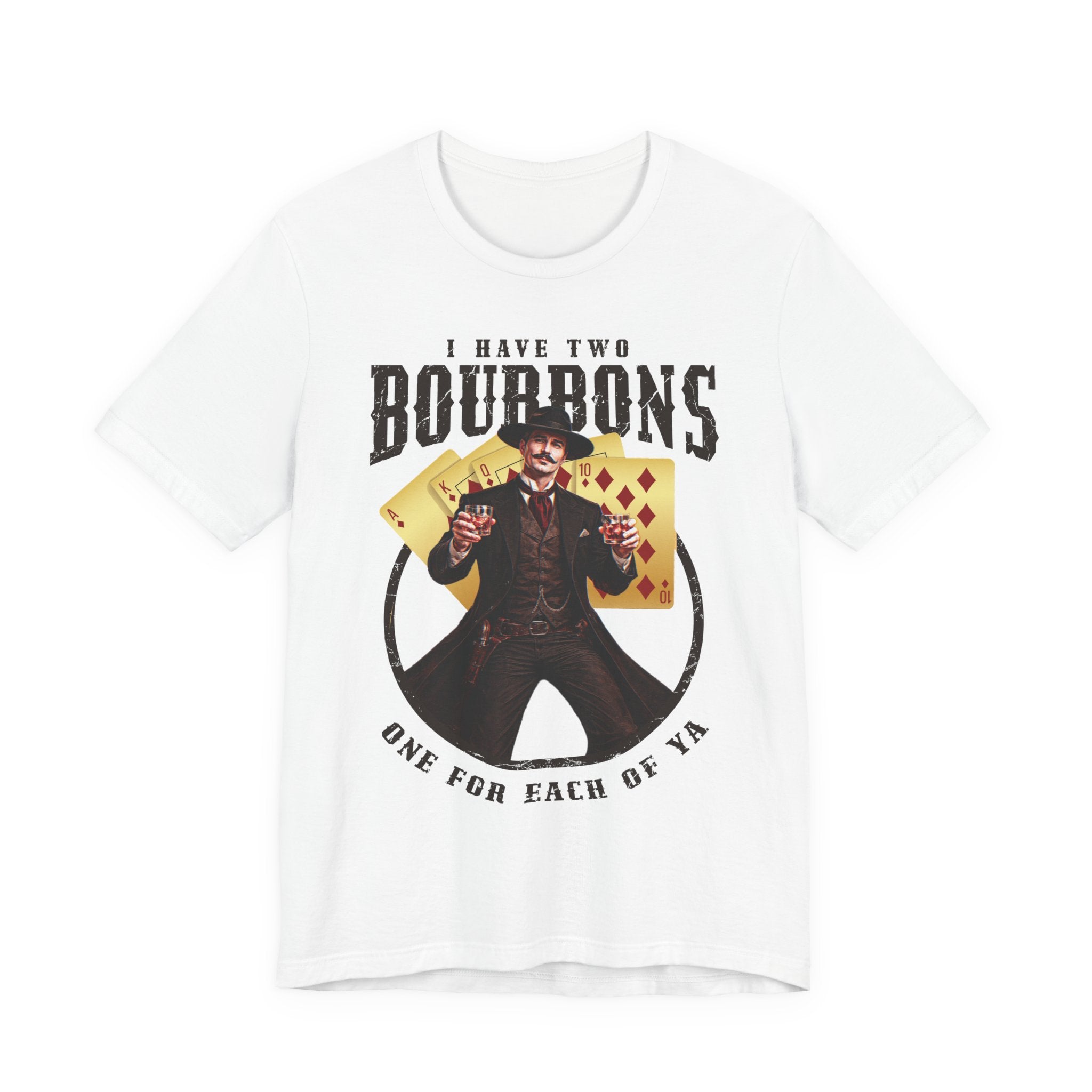 Doc Holiday Two Bourbons Premium Tee