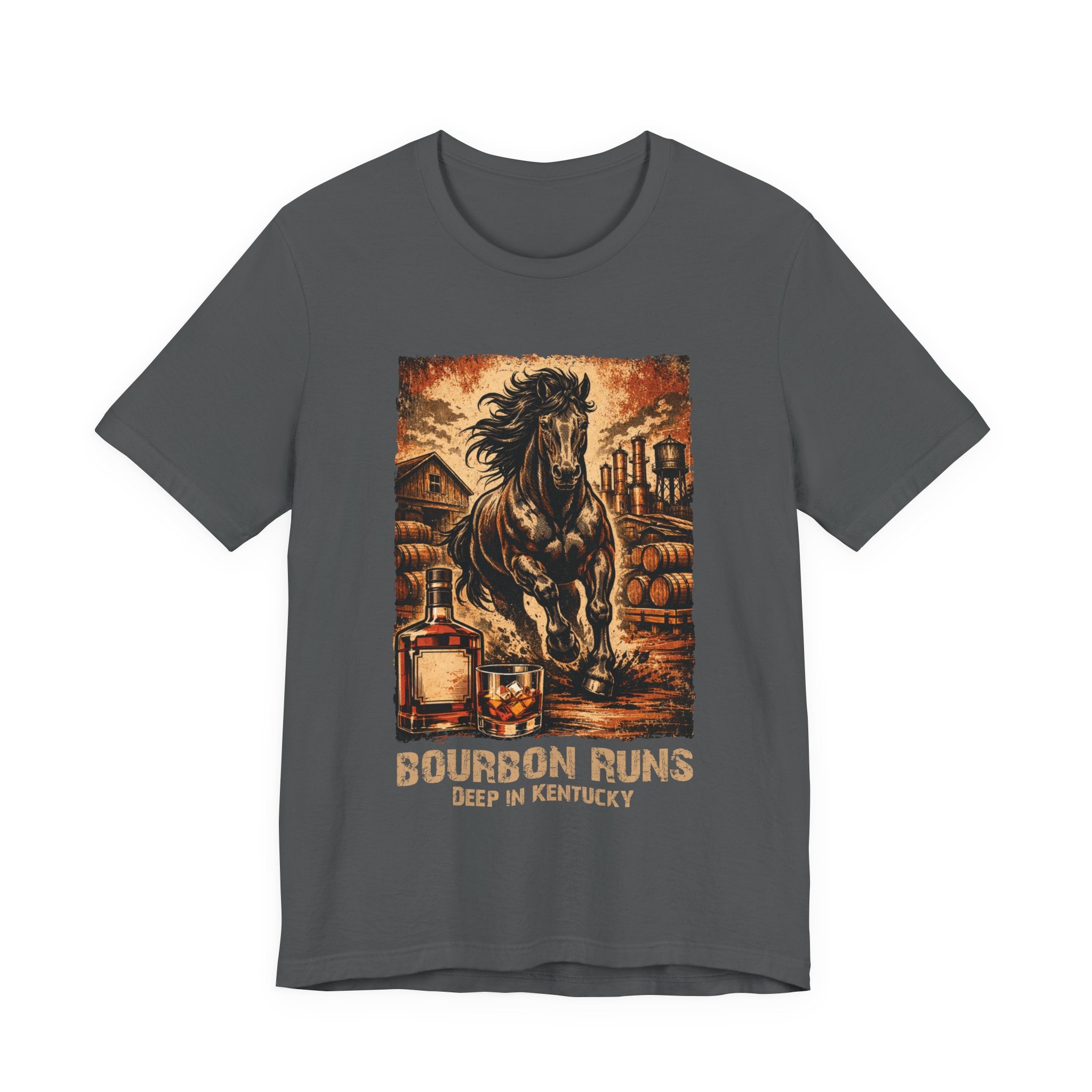 Bourbon Runs Deep in Kentucky Premium Tee